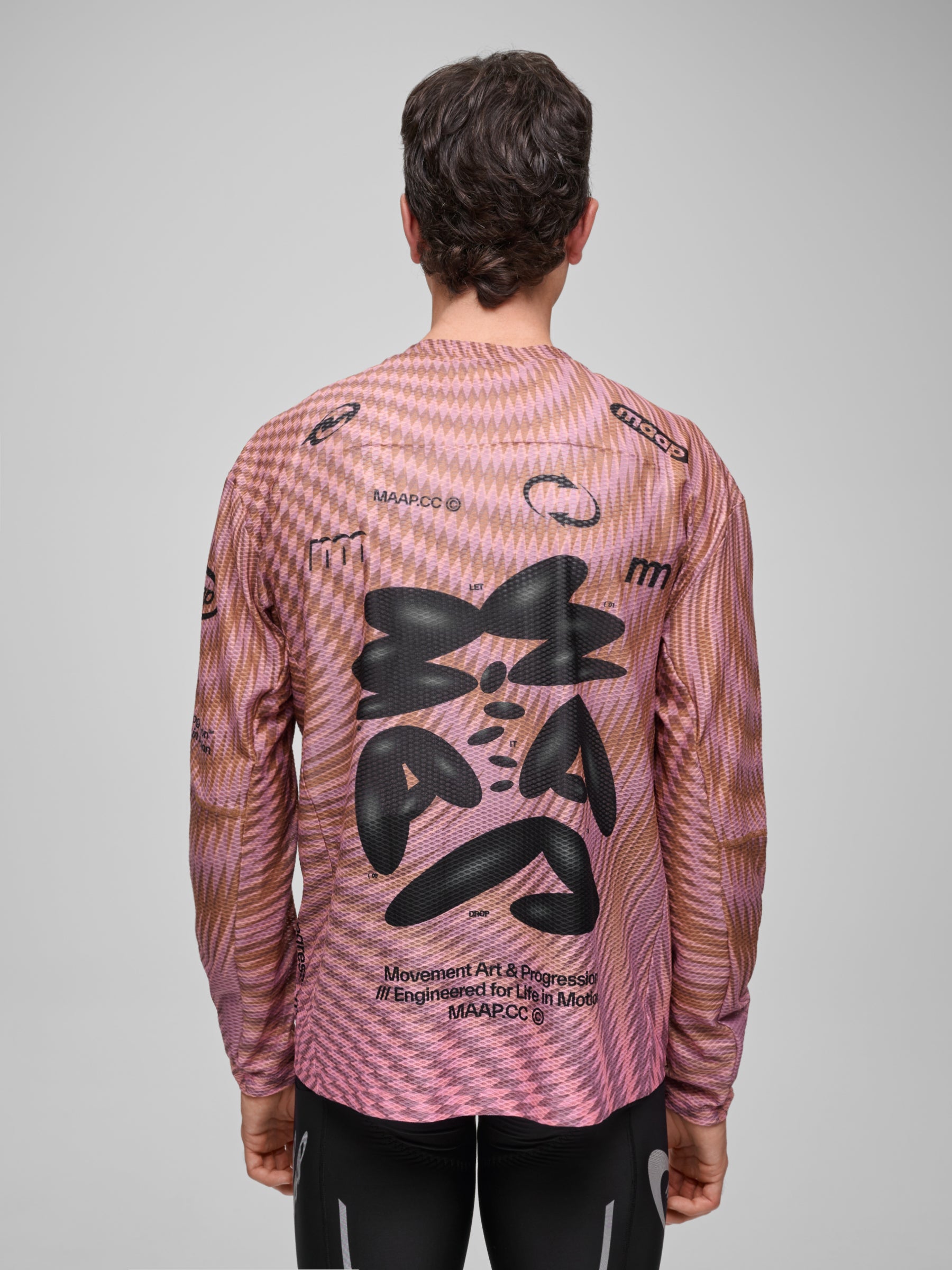SPECTRUM AIR MESH LS TEE - MIRAGE