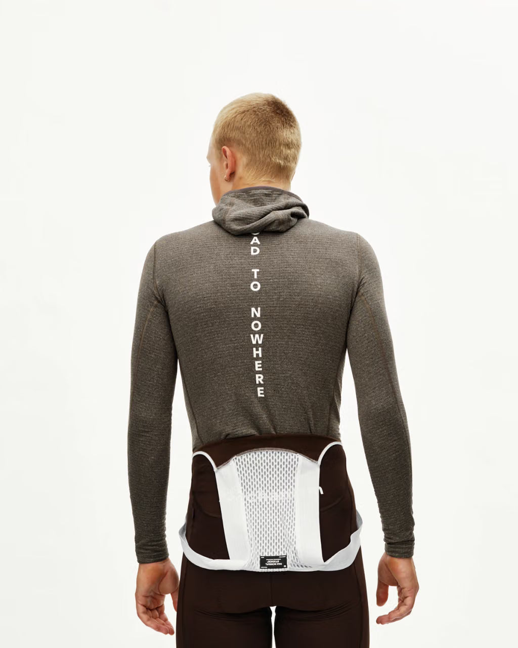 MEN'S THERMAL WINDPROOF BASELAYER - DARK COFFEE