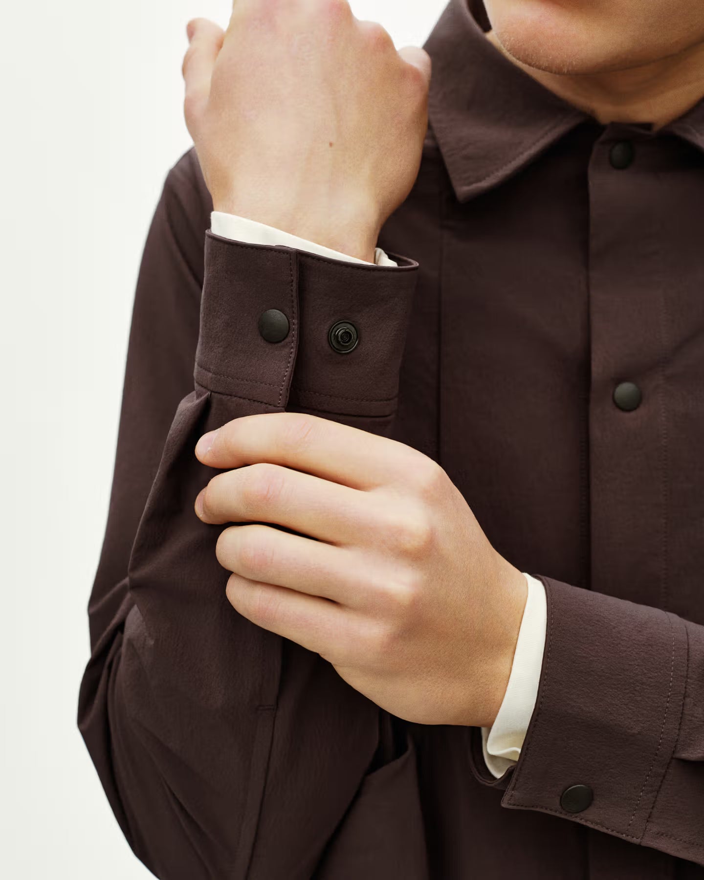 OFF-RACE TECH OVERSHIRT - DARK PURPLE