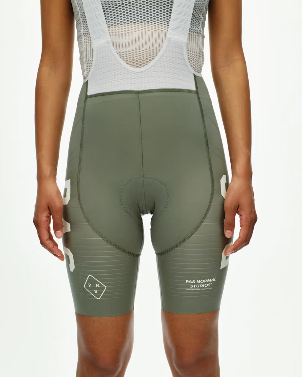 WOMEN'S PAS MECHANISM PRO BIBS - GREY MOSS