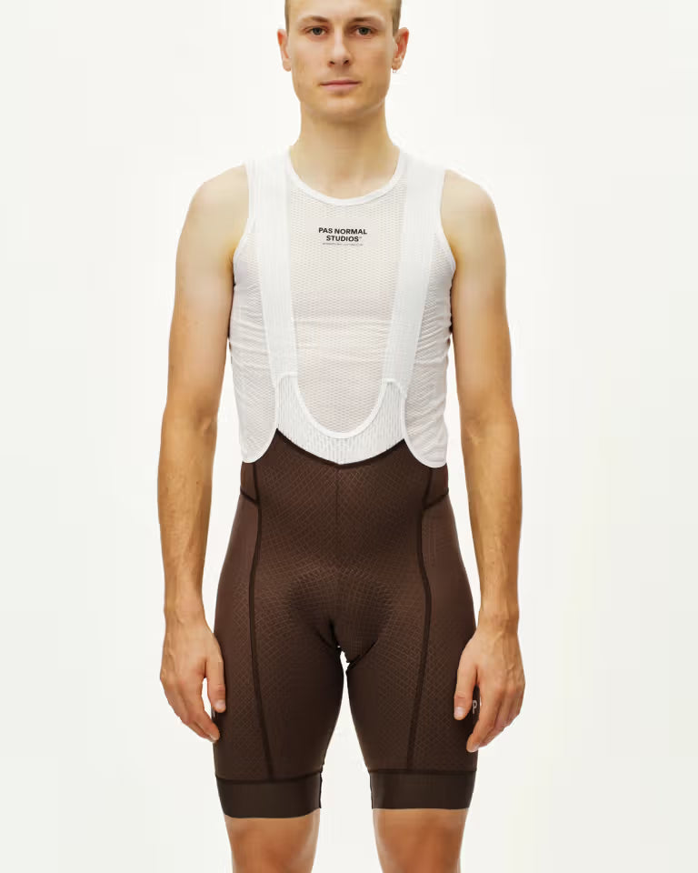 MEN'S MECHANISM BIBS - LIGHT BROWN