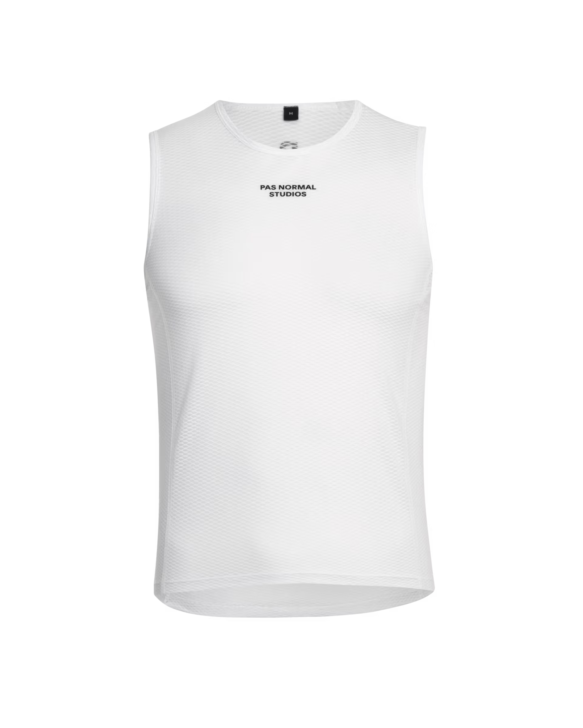 MEN'S SLEEVELESS BASELAYER - WHITE