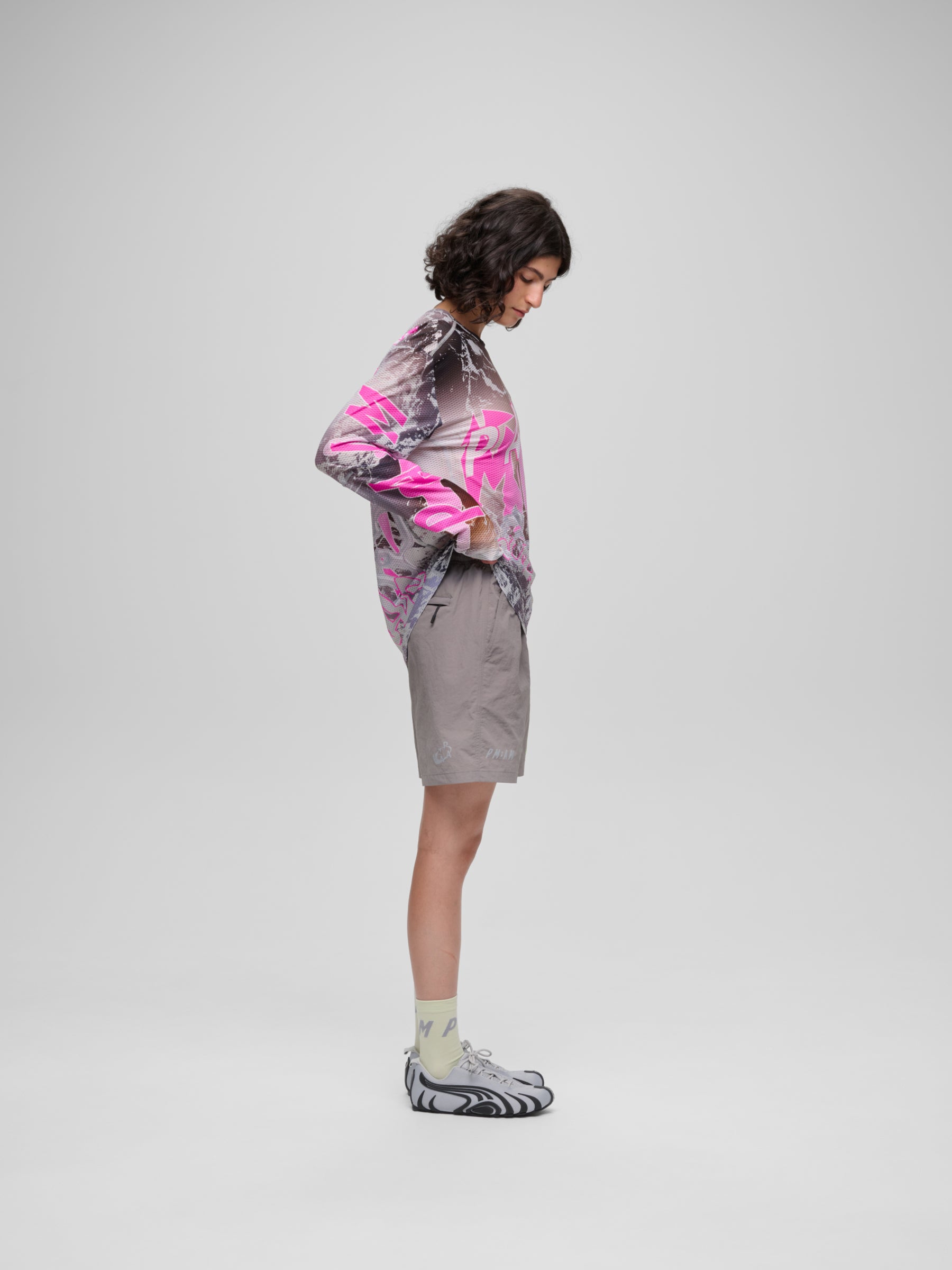 MAAP X P.A.M MESH LS TEE - VIOLET COSMOS