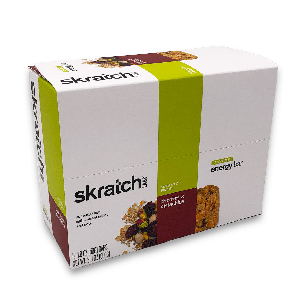 SKRATCH LABS - ENERGY BAR CHERRIES AND PISTACHIOS