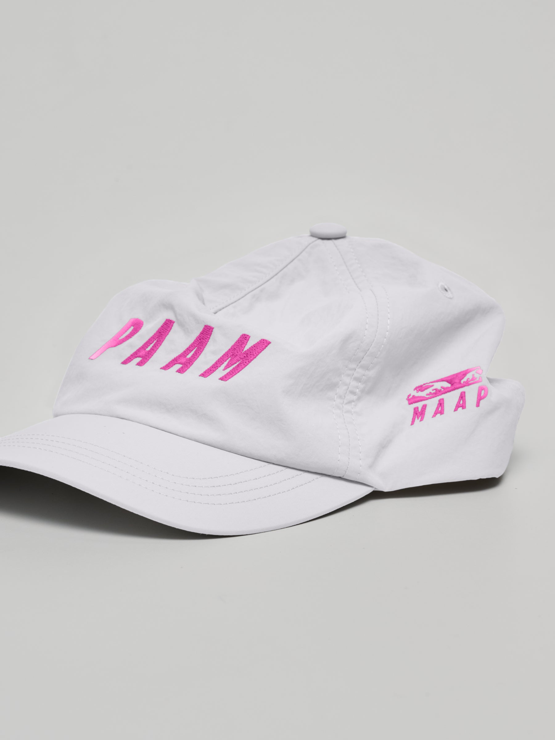 MAAP X P.A.M 5 PANEL NYLON CAP - GREY