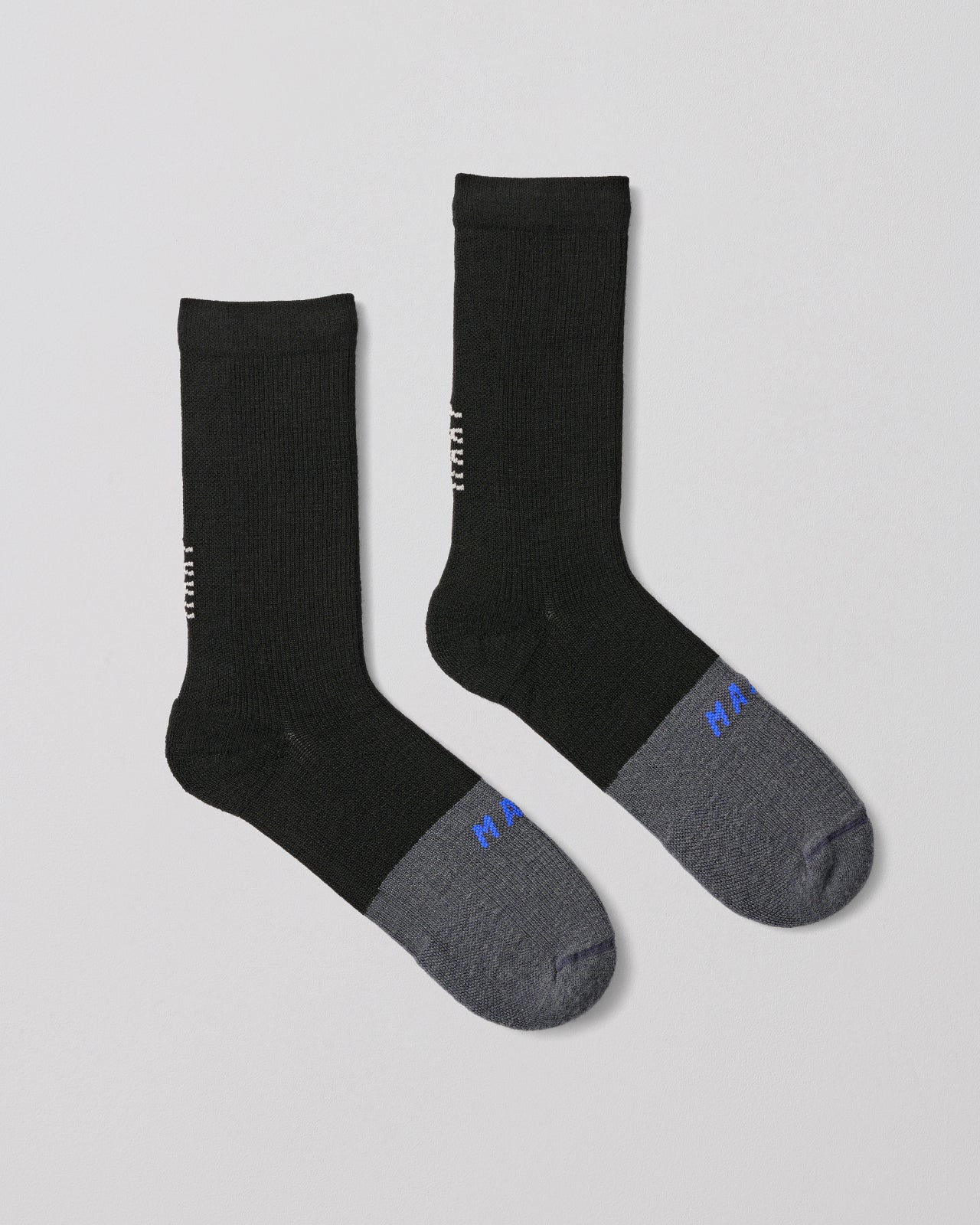 DIVISION MERINO SOCK - BLACK