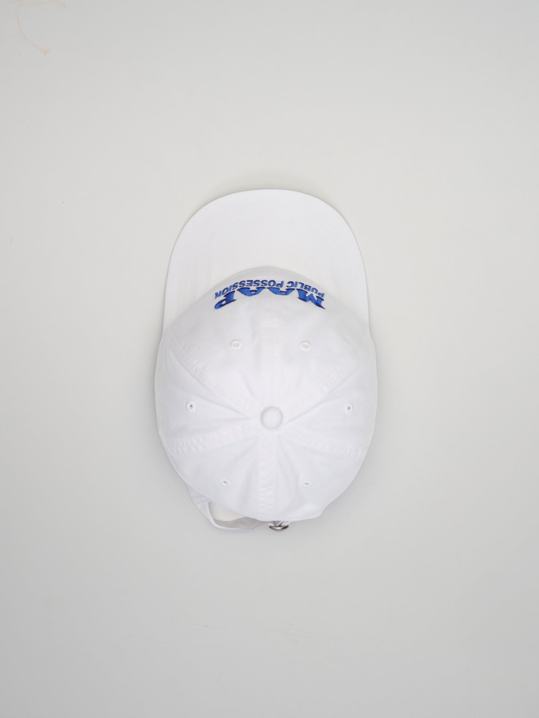 MAAP + PUBLIC POSSESSION 6 PANEL CAP - WHITE