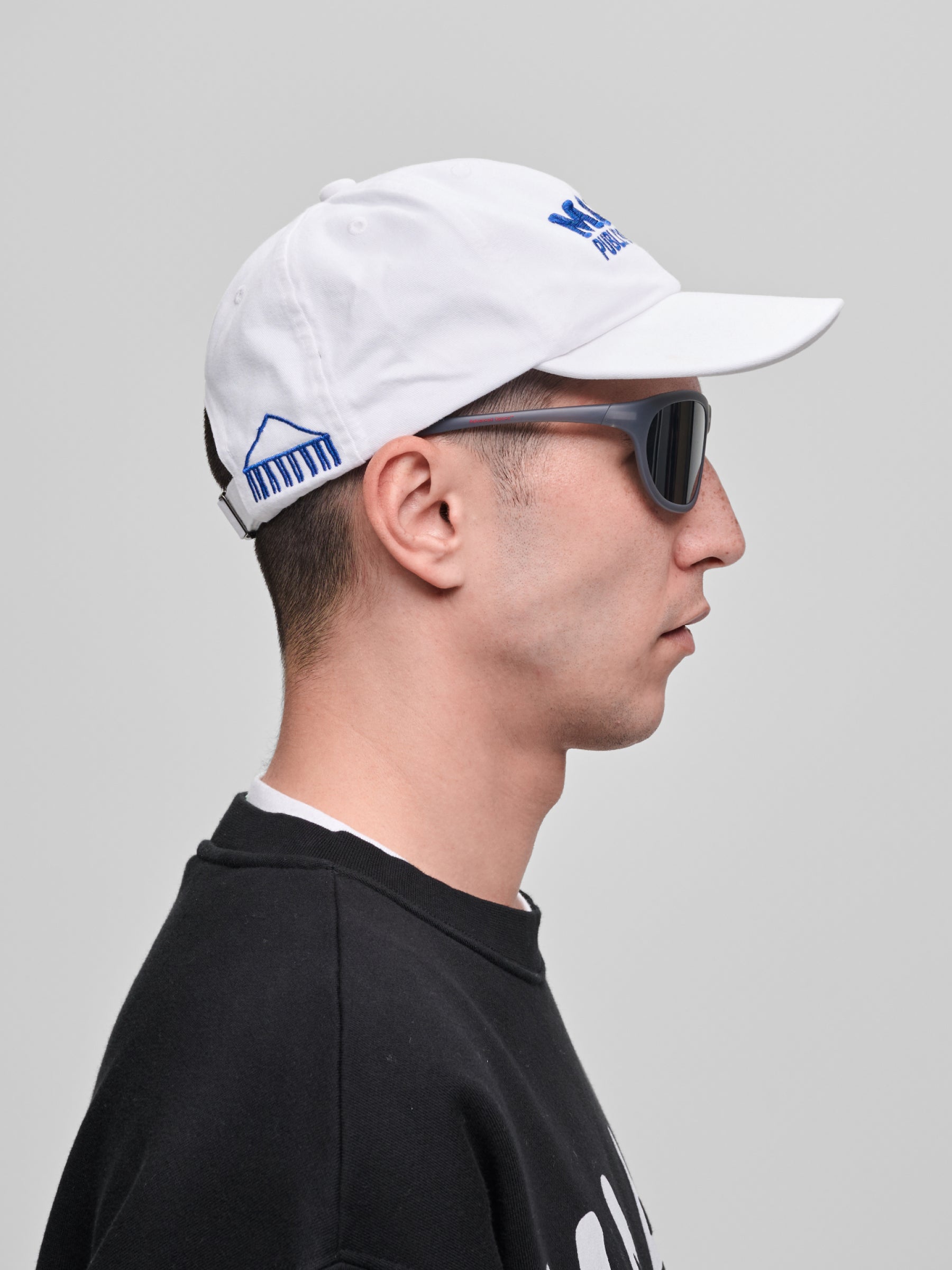 MAAP + PUBLIC POSSESSION 6 PANEL CAP - WHITE