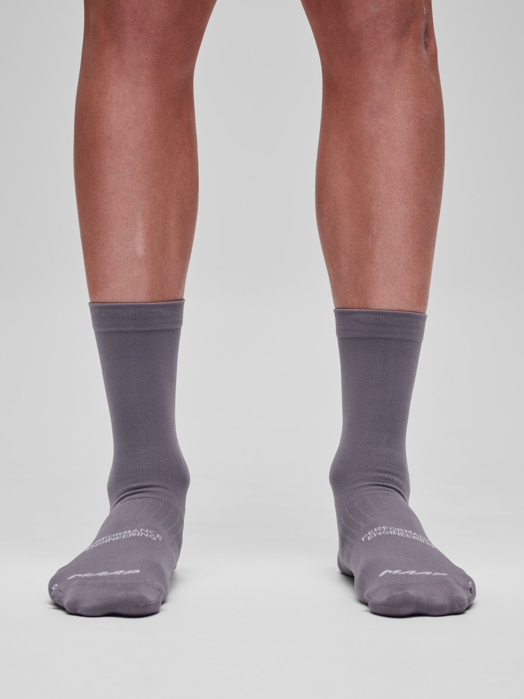Team Sock in Anthracite: Engineered knit textures strategically placed for comfort and support.
