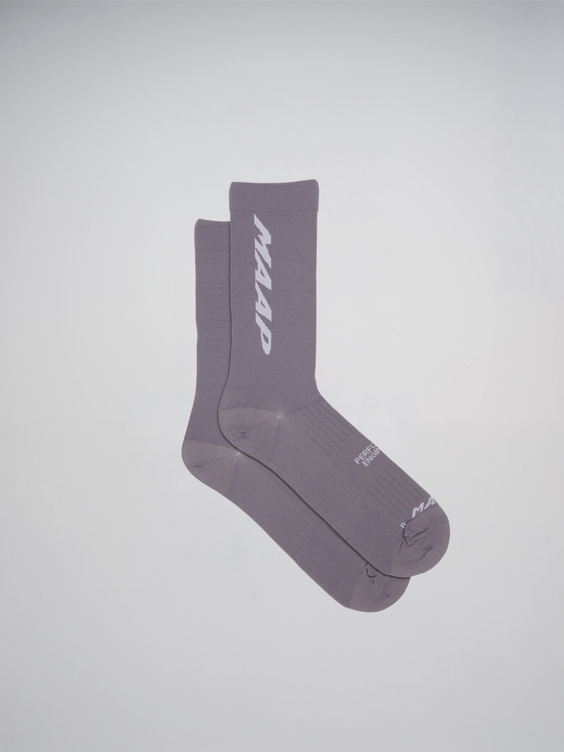 Team Sock in Anthracite: 6 inch cuff length.