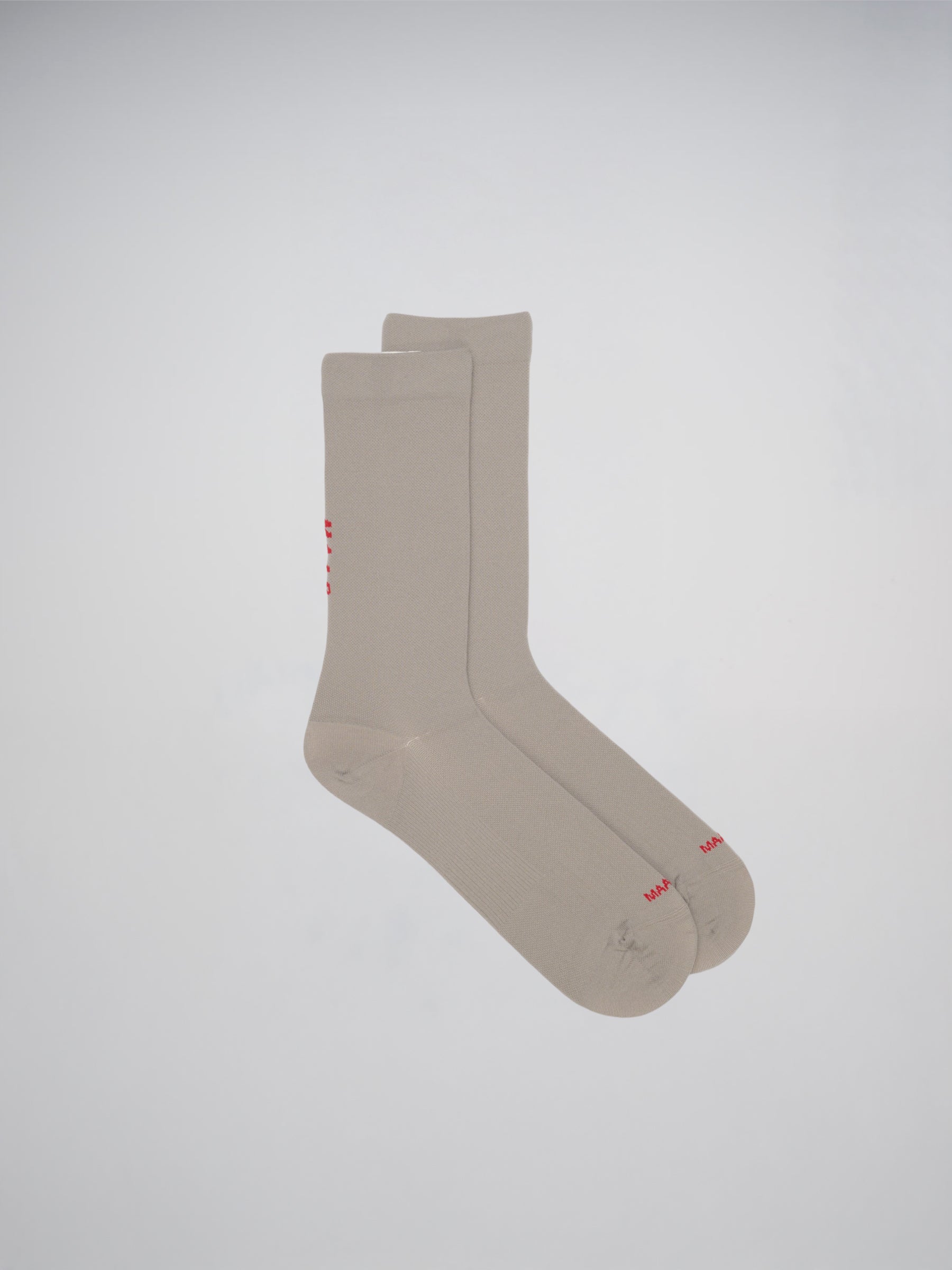 Team Sock in Crater: 6 inch cuff length.