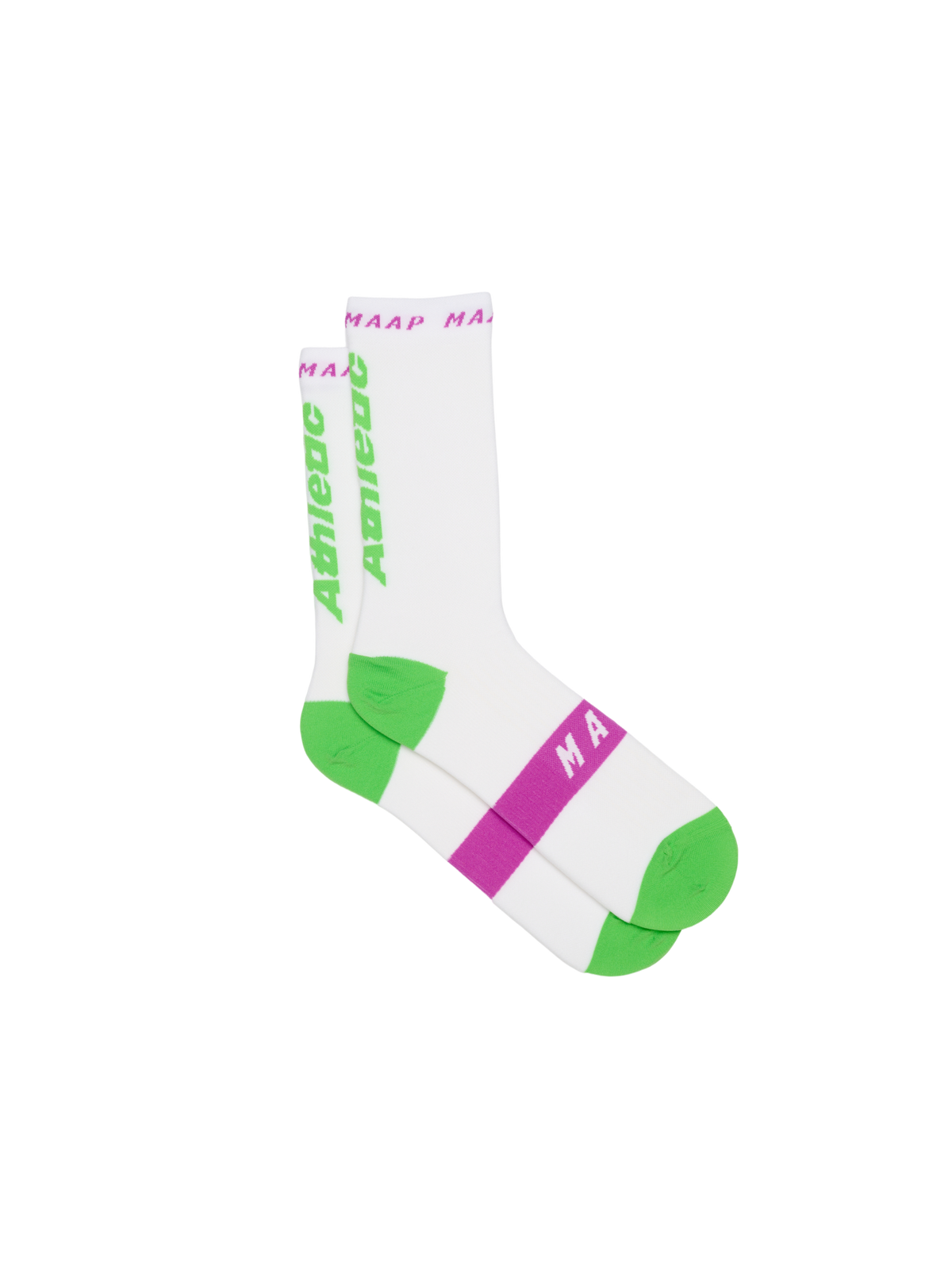 TEAM SOCK - MENTAL ATHLETIC WHITE