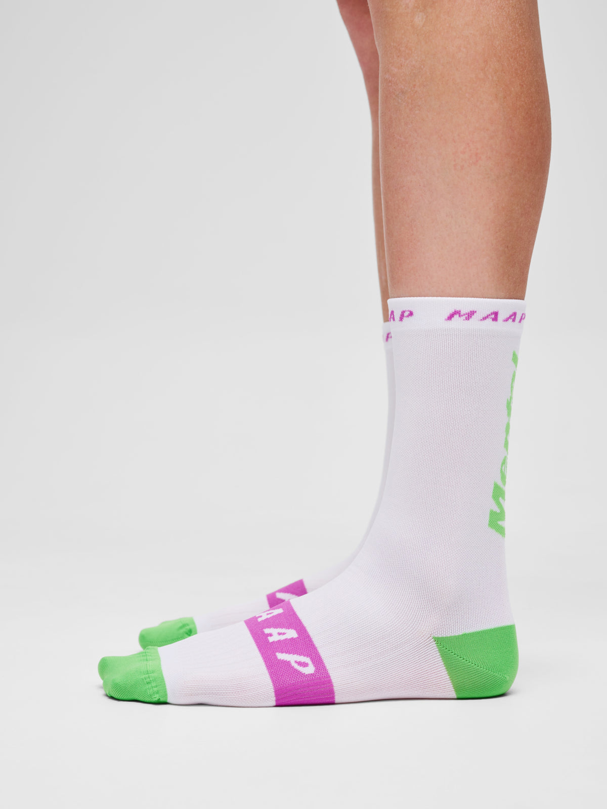 TEAM SOCK - MENTAL ATHLETIC WHITE