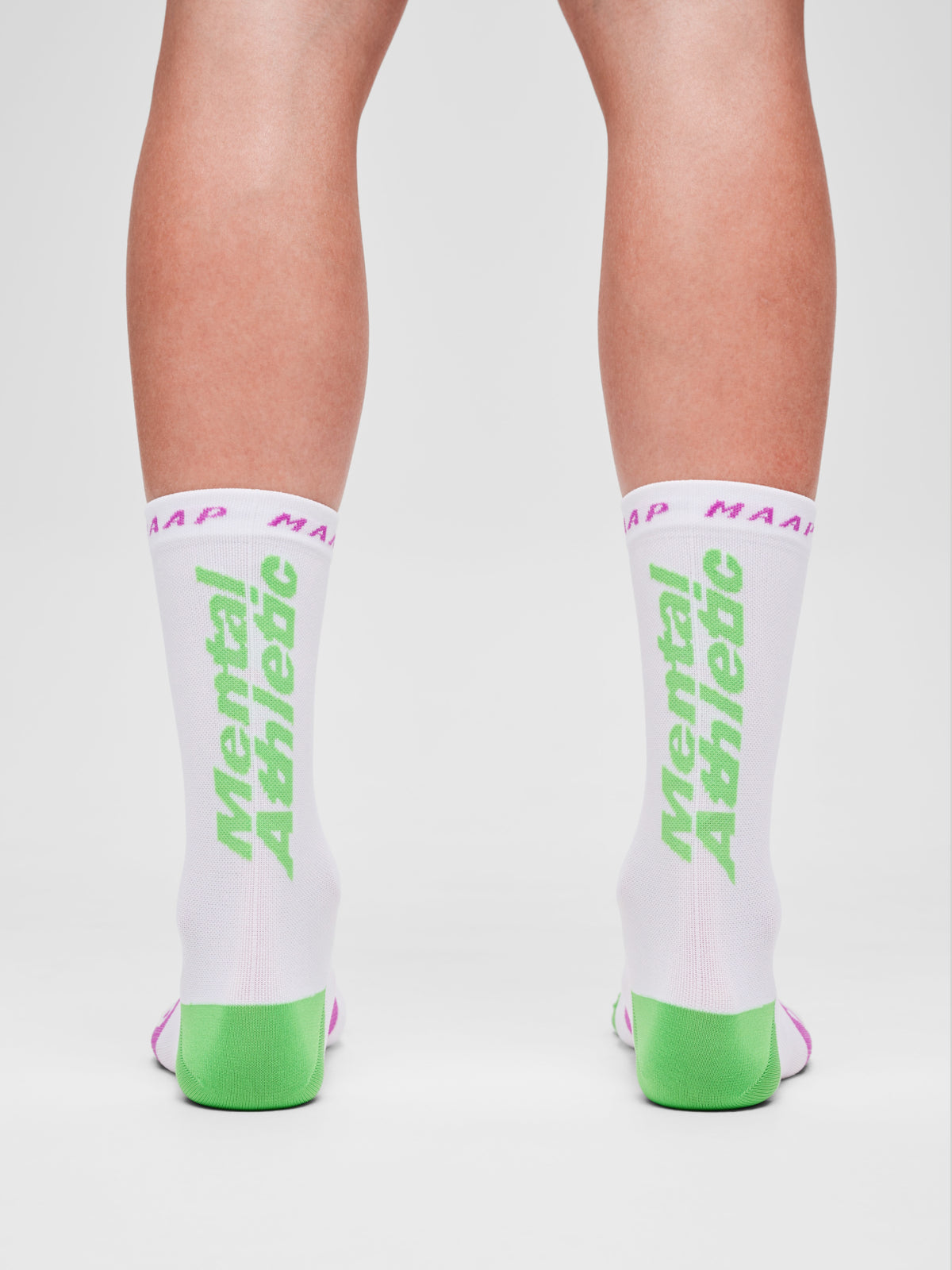 TEAM SOCK - MENTAL ATHLETIC WHITE