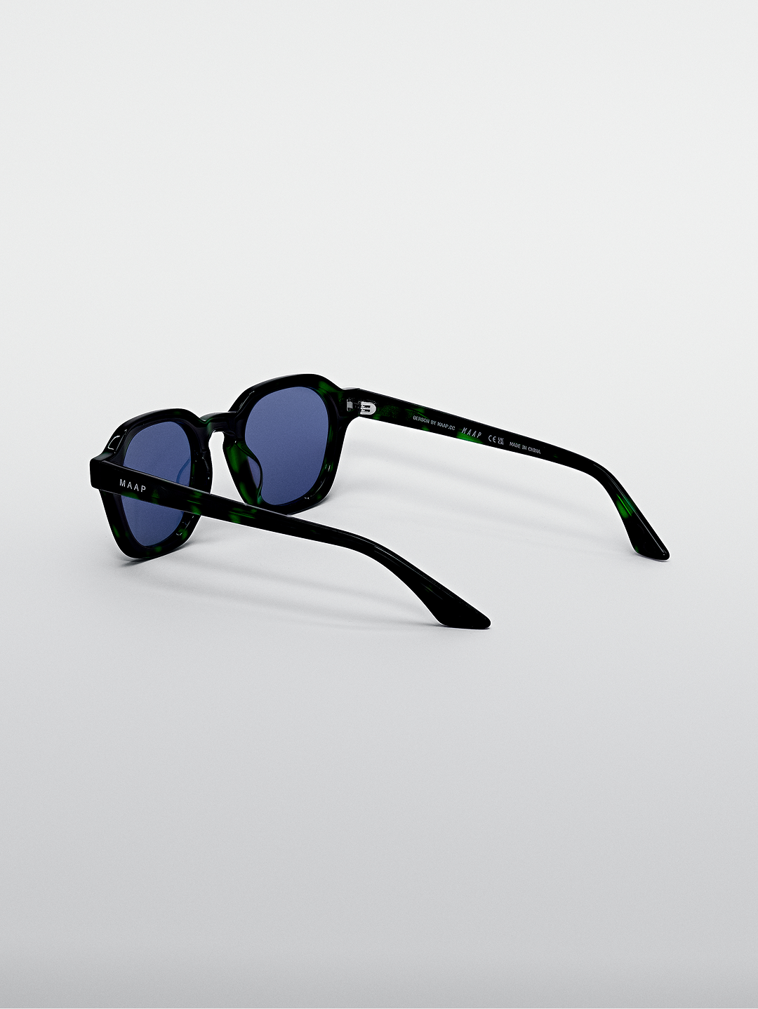 MAAP GERSON SUNGLASSES - GREEN TORTOISE