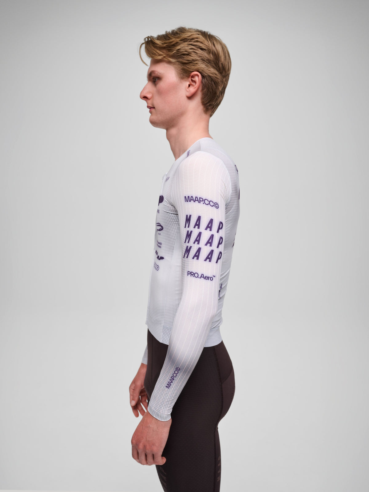 BETA PRO AERO LS JERSEY - LUNAR GREY