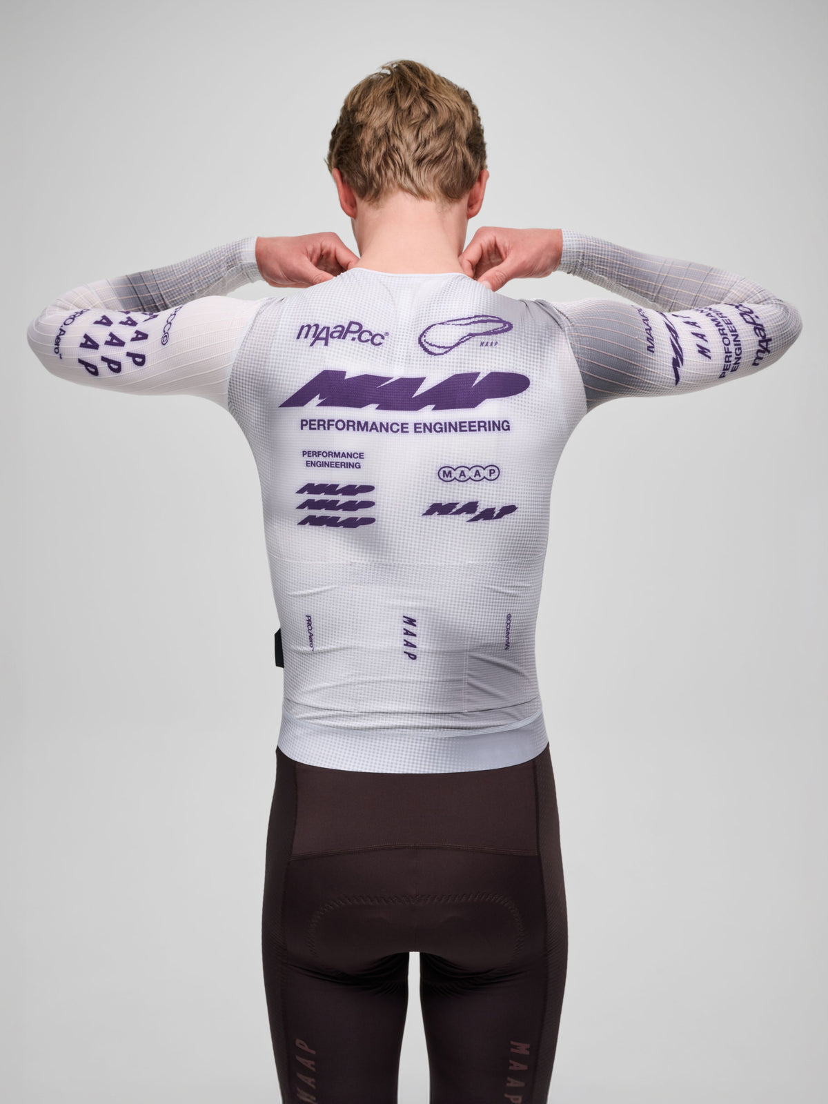 BETA PRO AERO LS JERSEY - LUNAR GREY