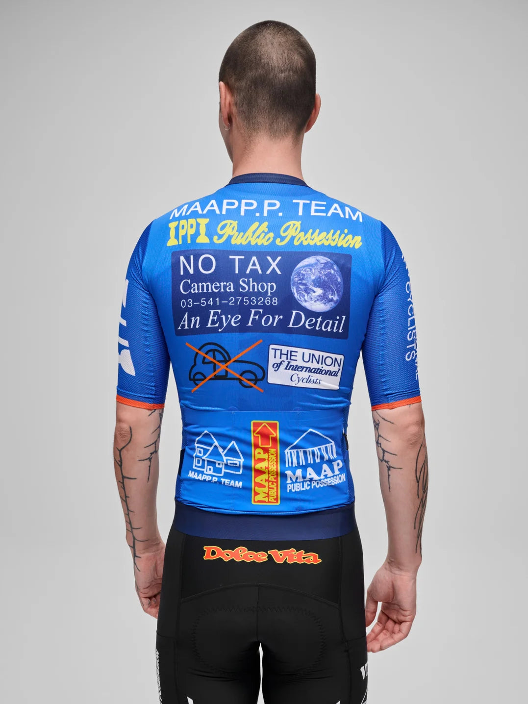 MAAP + PUBLIC POSSESSION PRO AIR JERSEY 3.0 - COBALT