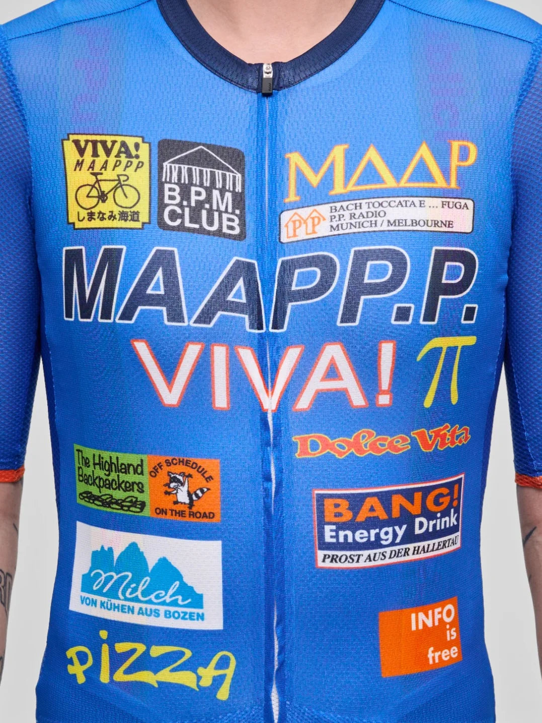 MAAP + PUBLIC POSSESSION PRO AIR JERSEY 3.0 - COBALT