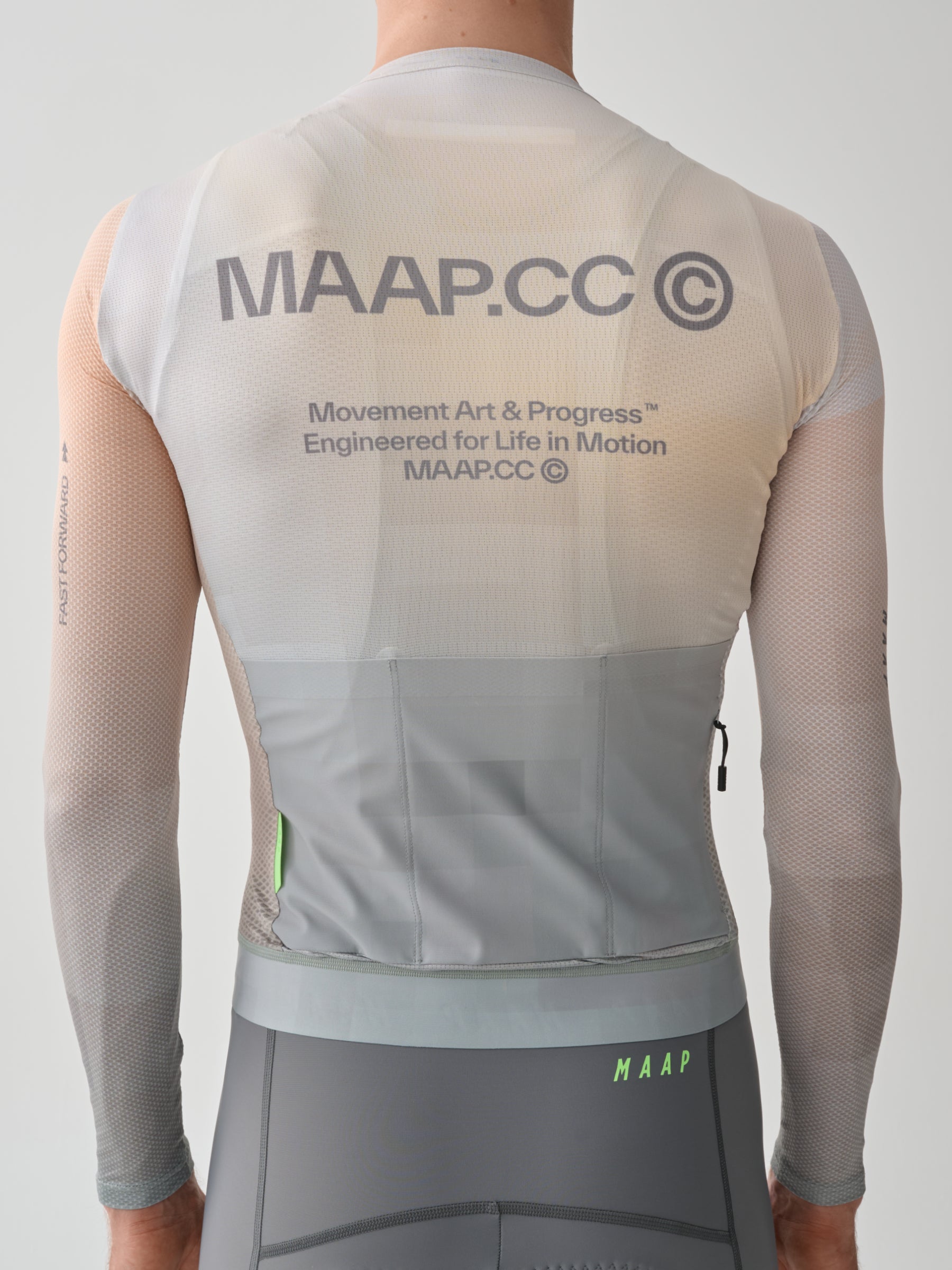 BLUR PRO AIR LS JERSEY 3.0 - JAUNE