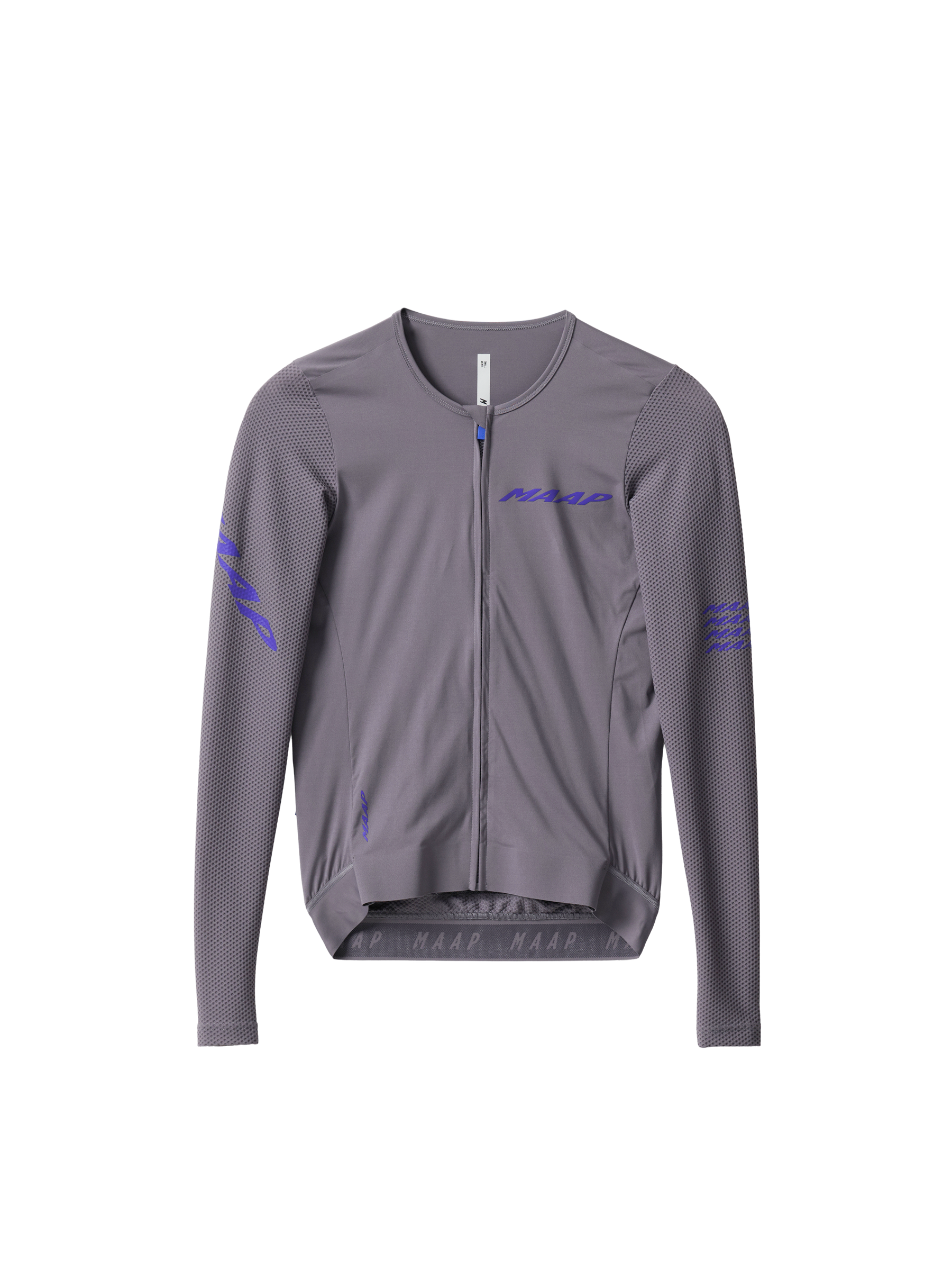 Pro Emerge LS Jersey in Anthracite, flat lay
