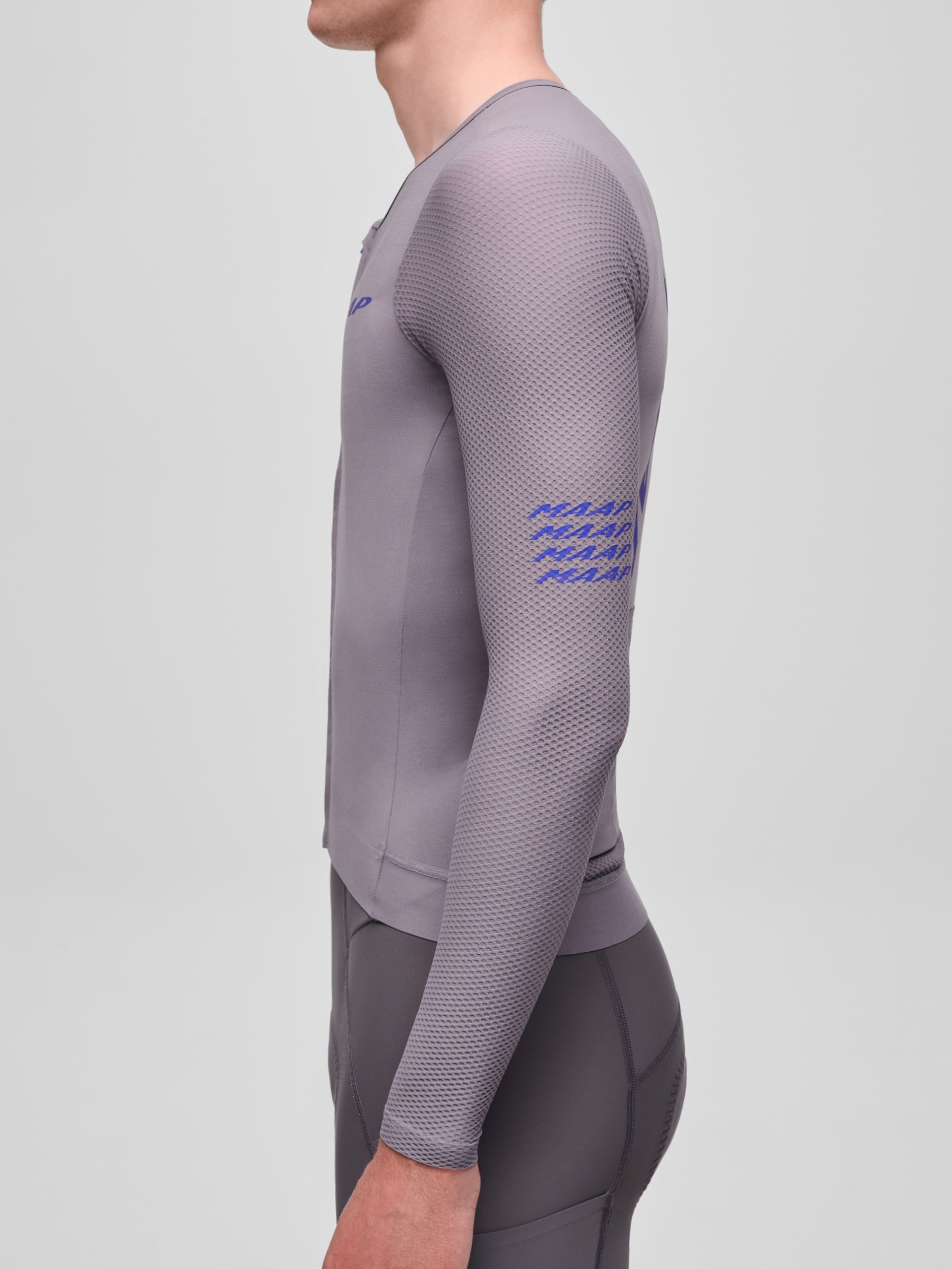 Pro Emerge LS Jersey in Anthracite: product image 3
