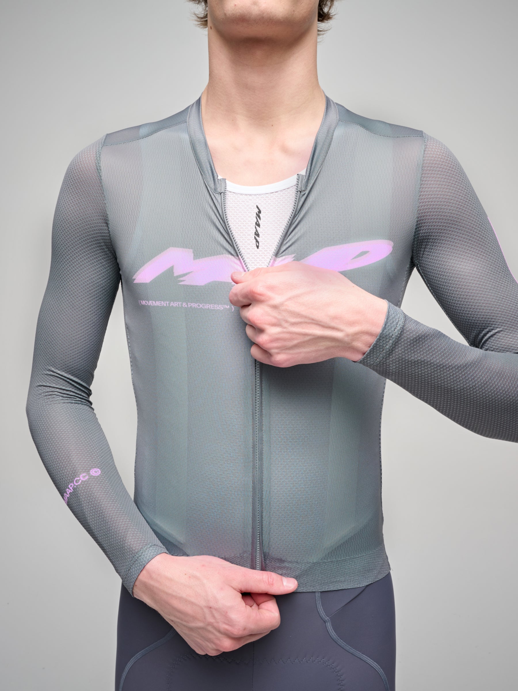 BLAZE PRO AIR LS JERSEY 3.0 - GARGOYLE