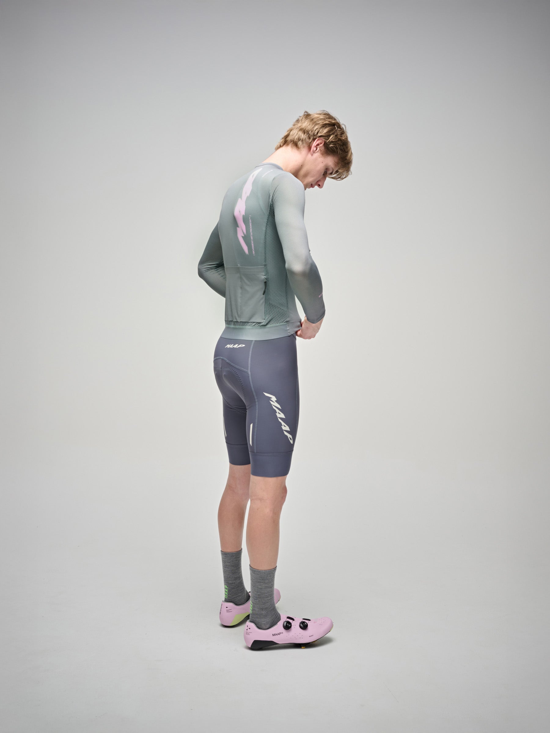 BLAZE PRO AIR LS JERSEY 3.0 - GARGOYLE