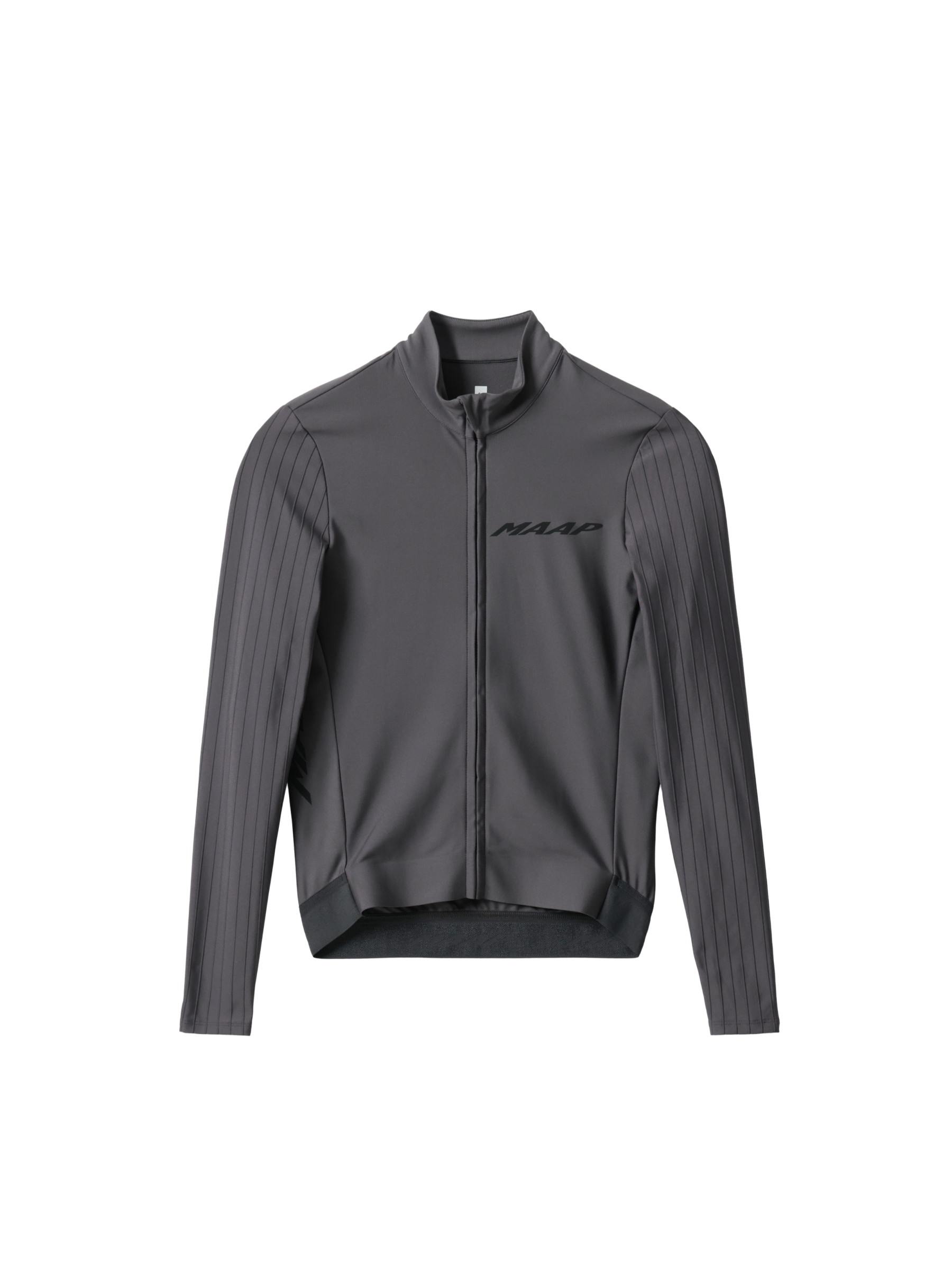 Pro Aero Thermal LS Jersey in Meteorite, flat lay