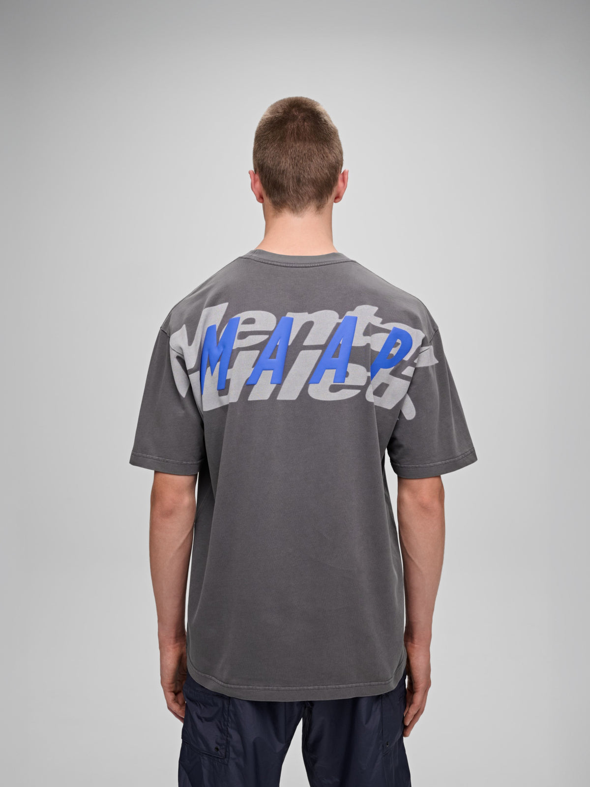 MAAP SS TEE - MENTAL ATHLETIC CHARCOAL