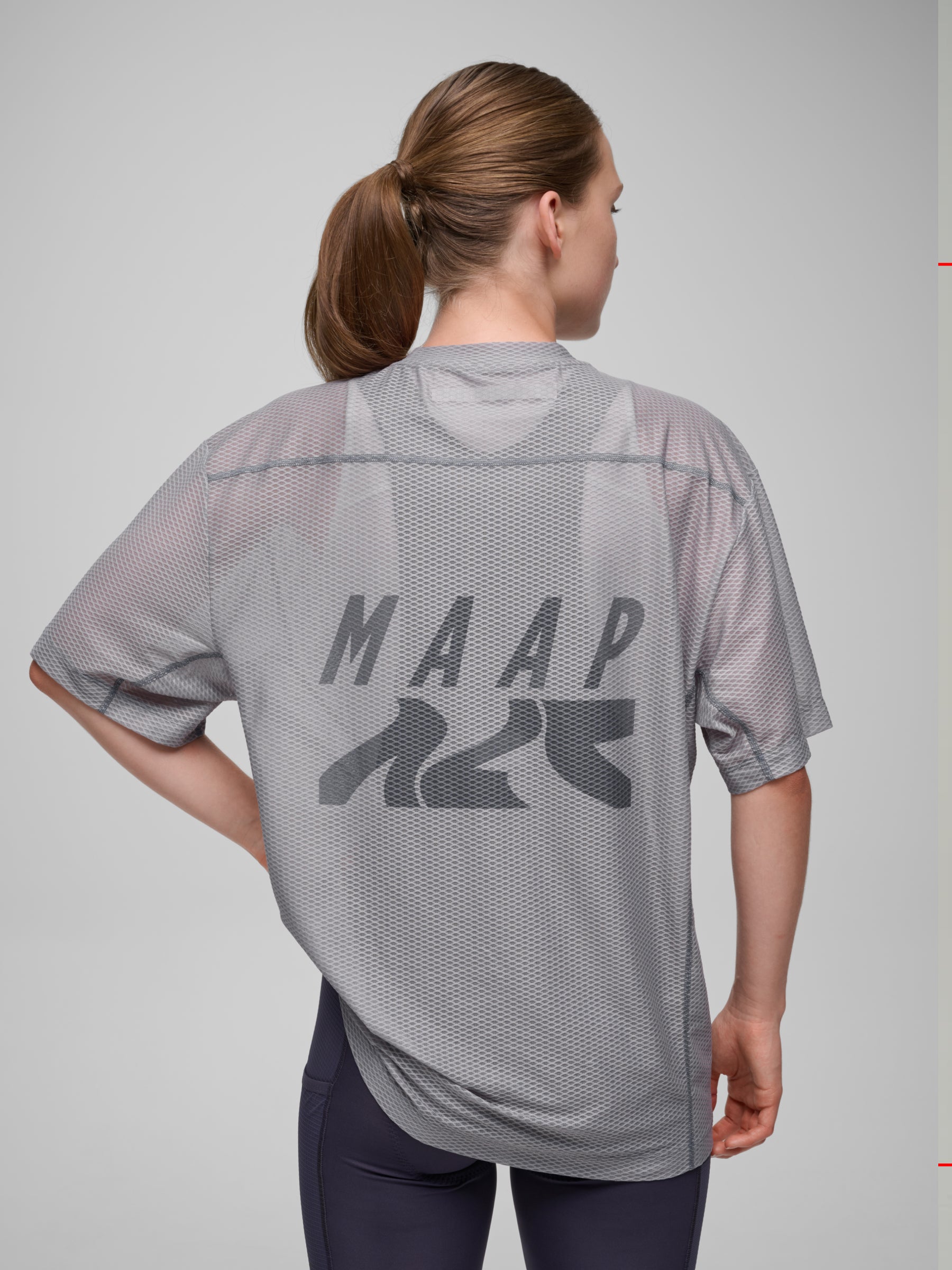 ALT_ROAD AIR MESH TEE - GLACIER
