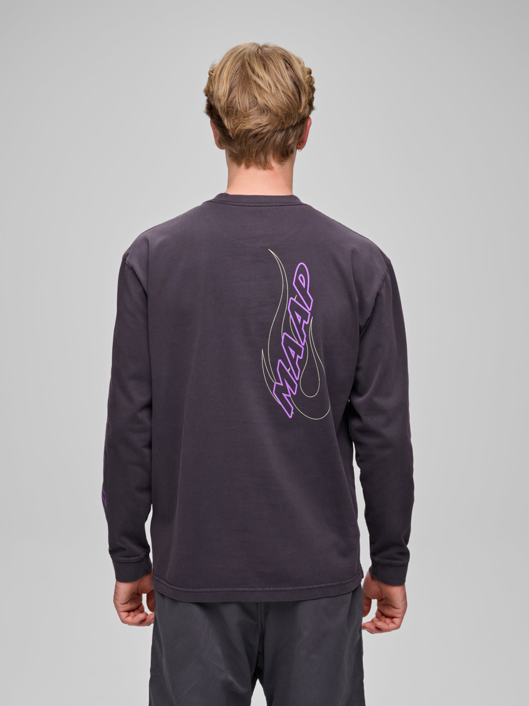 WORLDTOUR 26 LS TEE - GLOW INK
