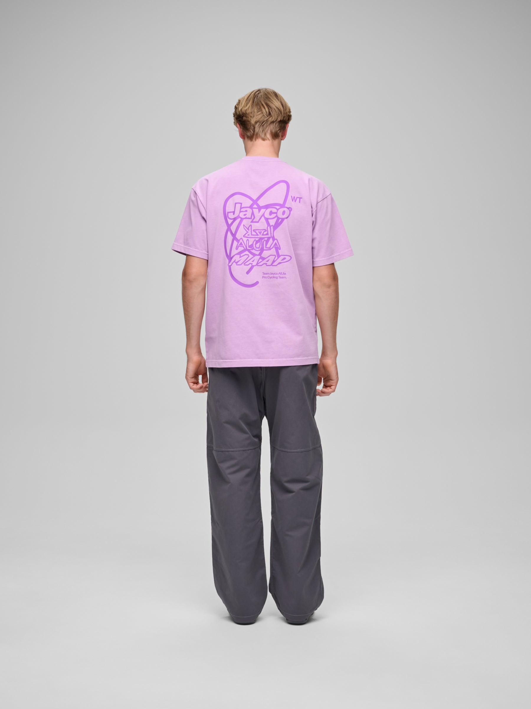 WORLDTOUR 26 TEE - LILAC FLASH