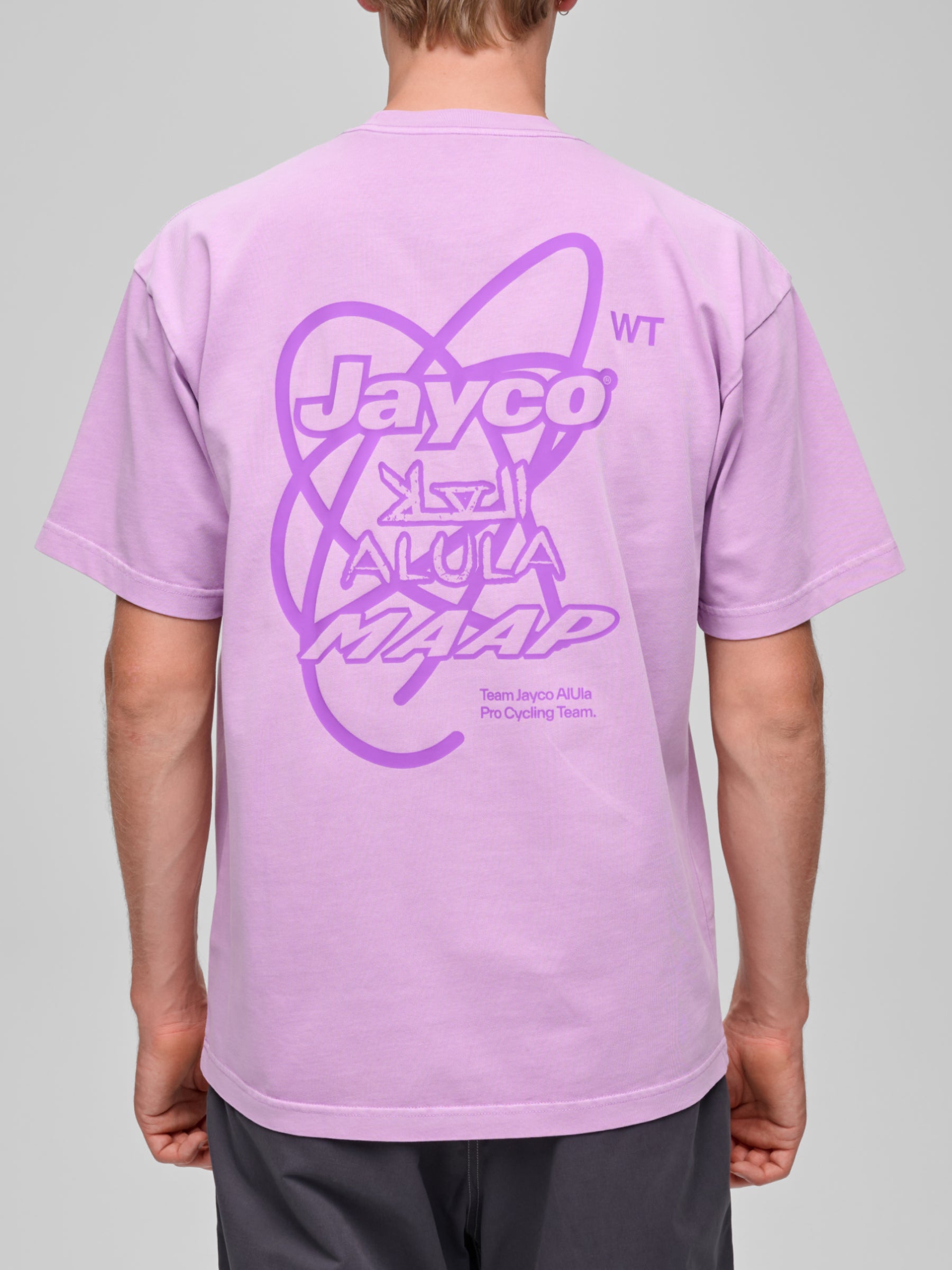 WORLDTOUR 26 TEE - LILAC FLASH