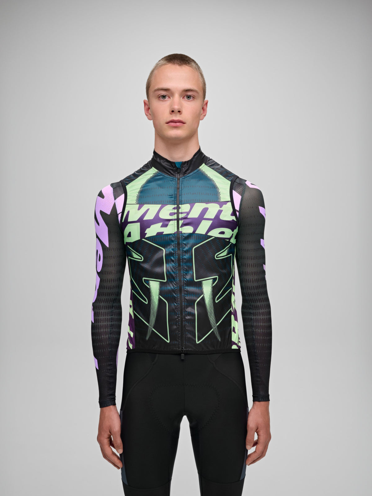 LIGHTWEIGHT VEST - MENTAL ATHLETIC BLACK / VIOLET