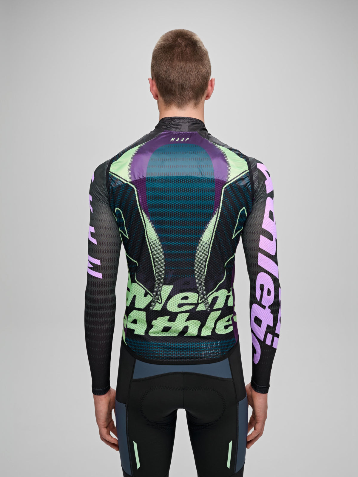 LIGHTWEIGHT VEST - MENTAL ATHLETIC BLACK / VIOLET