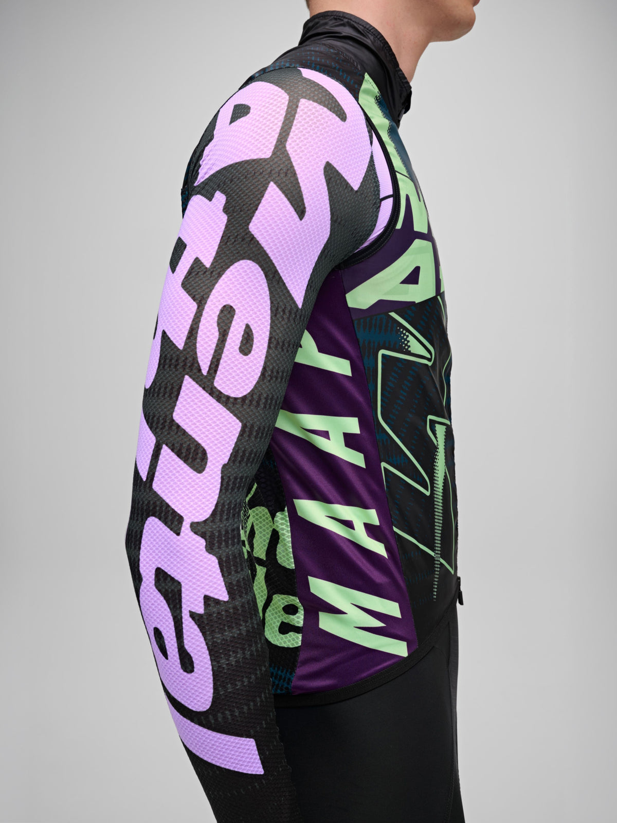 LIGHTWEIGHT VEST - MENTAL ATHLETIC BLACK / VIOLET