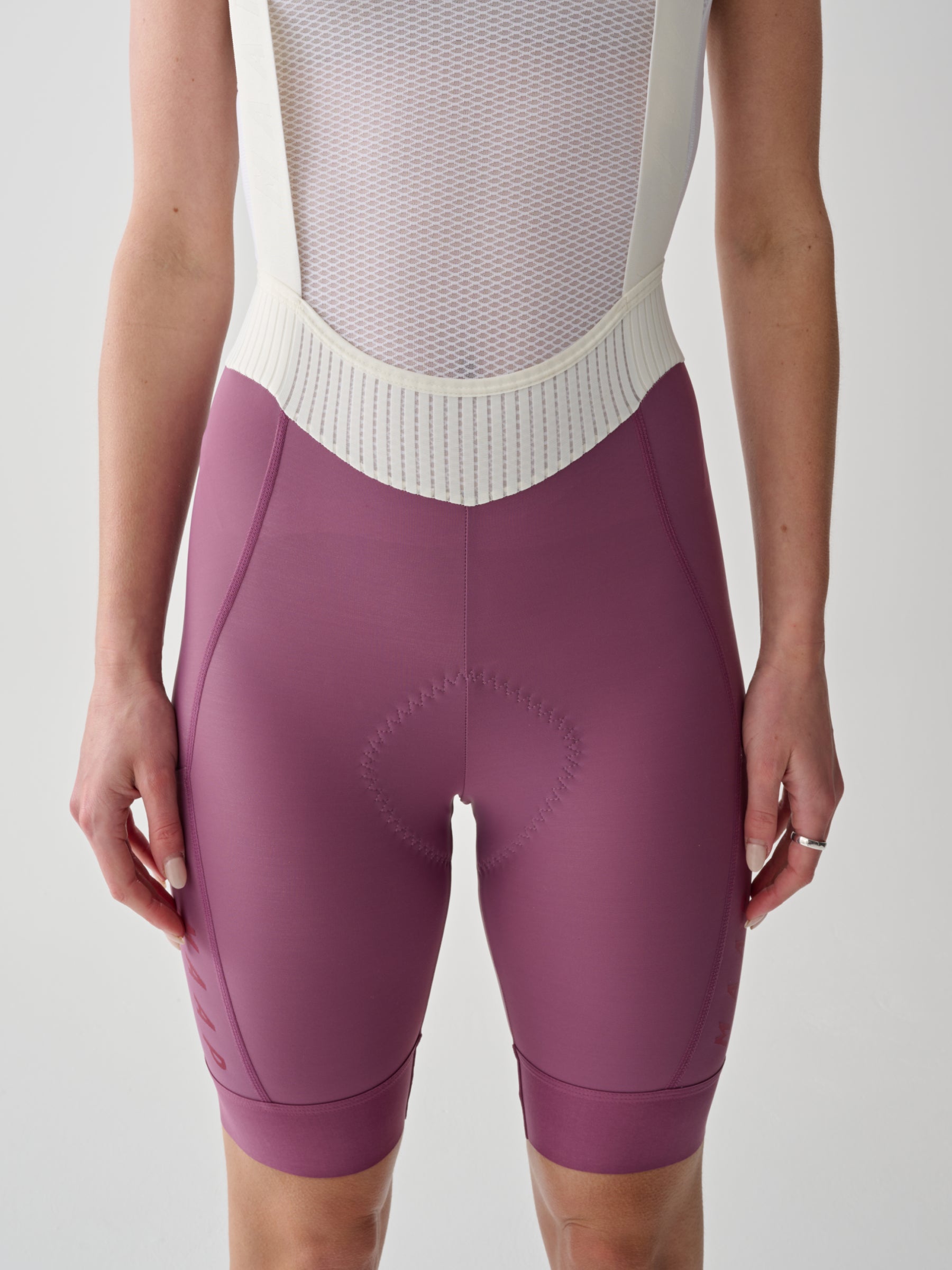 WOMEN'S TEAM BIB EVO CARGO - DARK MAUVE