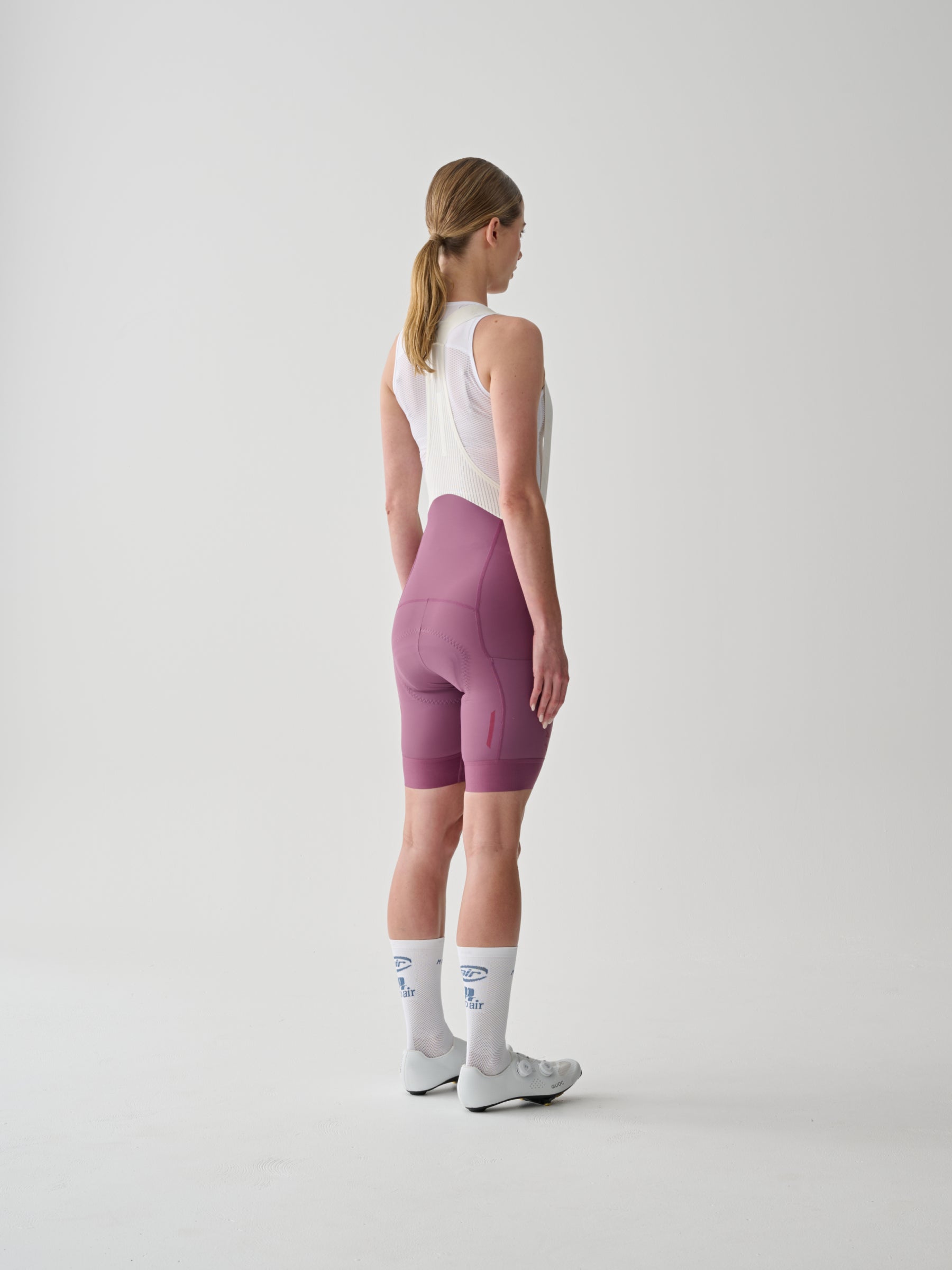 WOMEN'S TEAM BIB EVO CARGO - DARK MAUVE