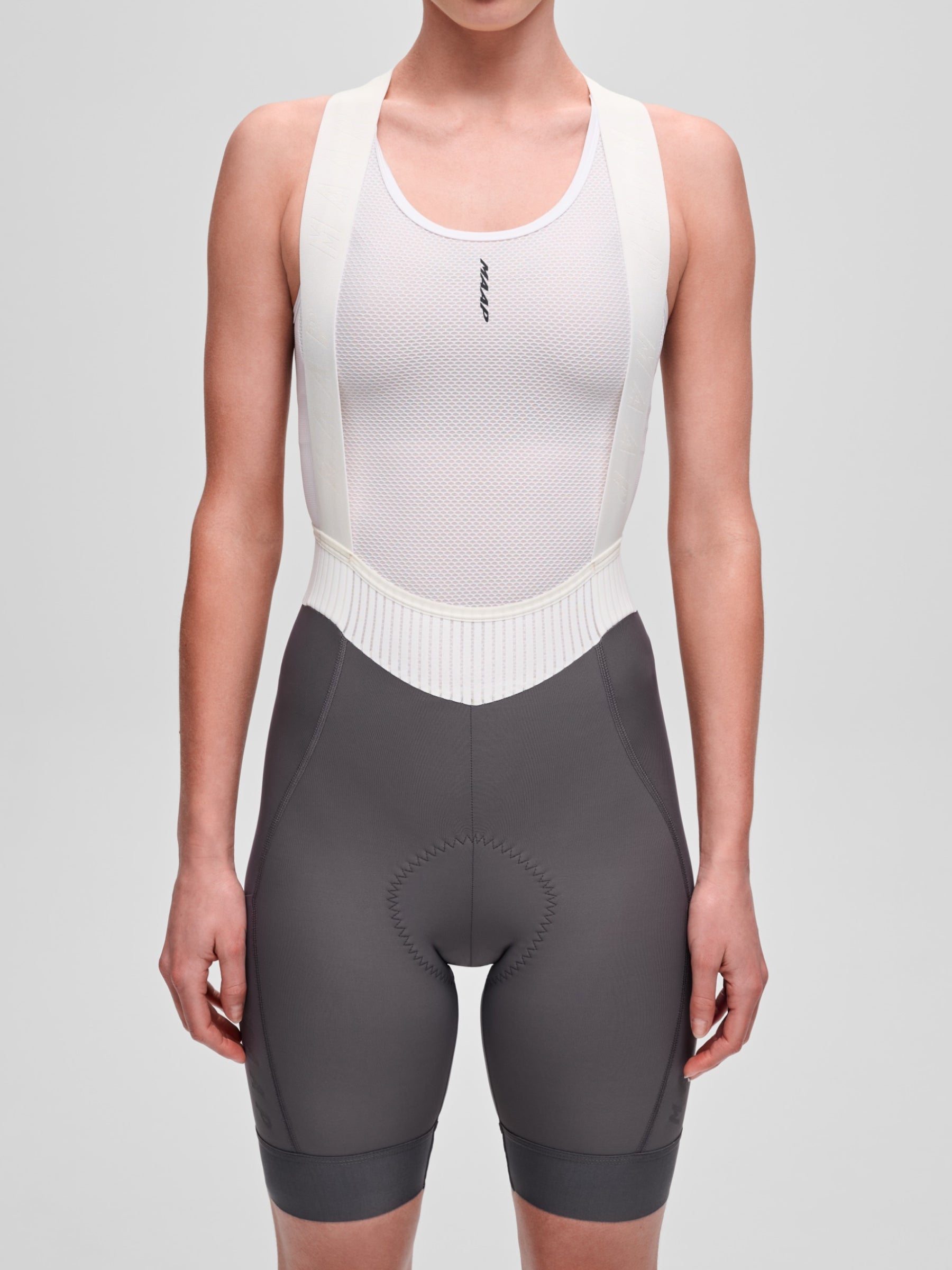 Women's Team Bib Evo Cargo in Charcoal Plum: product image 2