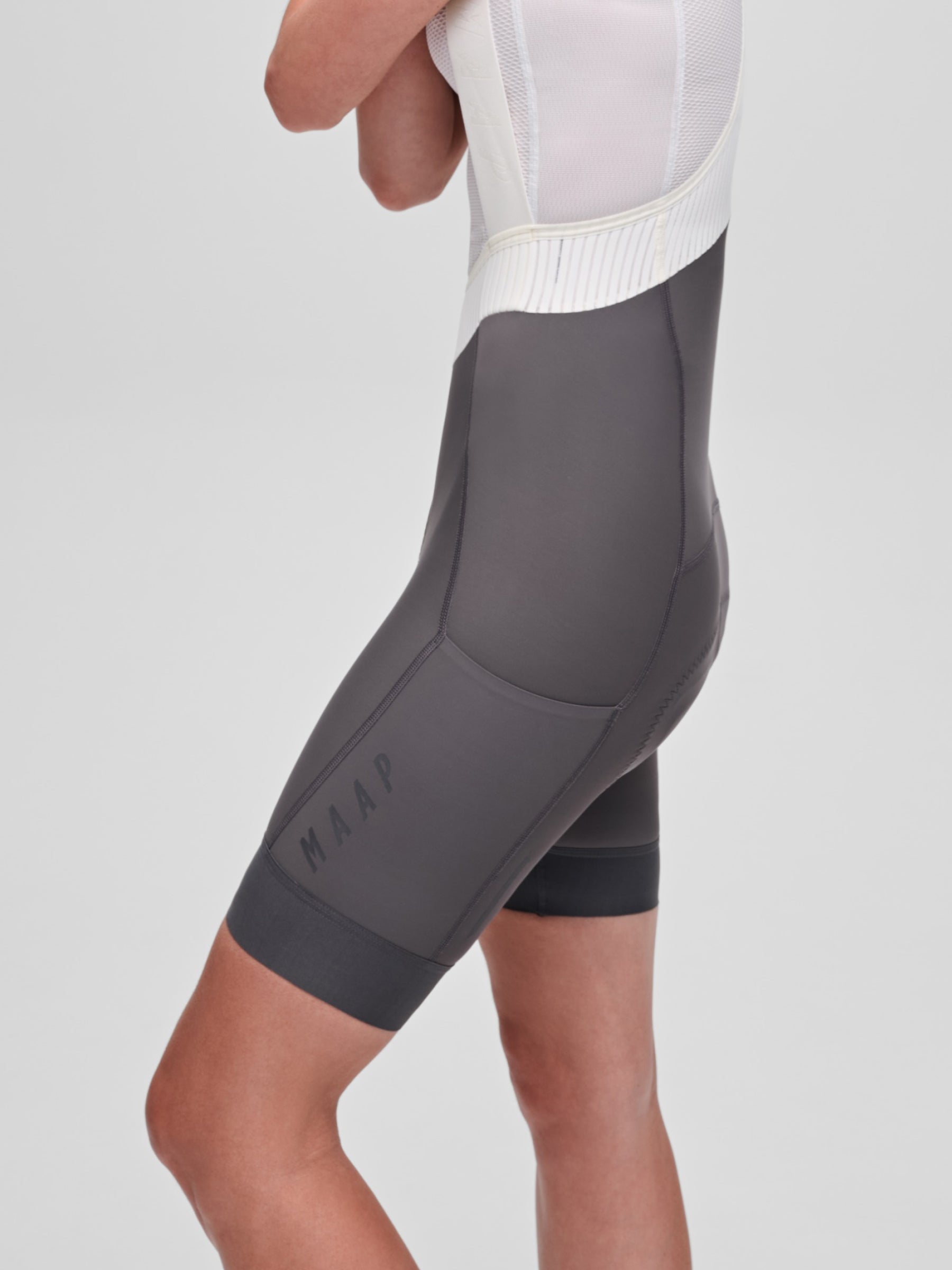 Women's Team Bib Evo Cargo in Charcoal Plum: product image 4