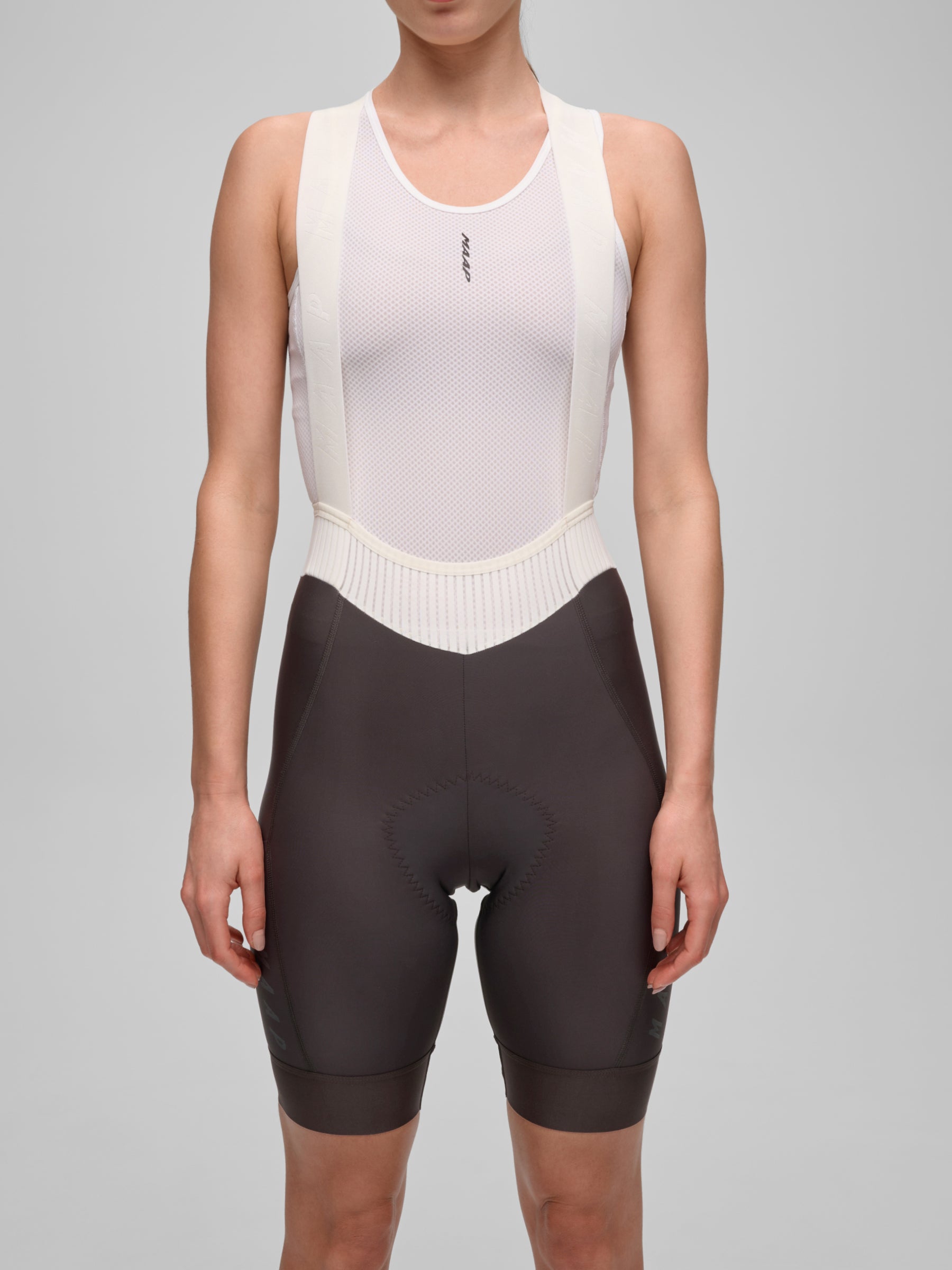 WOMEN'S TEAM BIB EVO CARGO - DARK CHOCOLATE