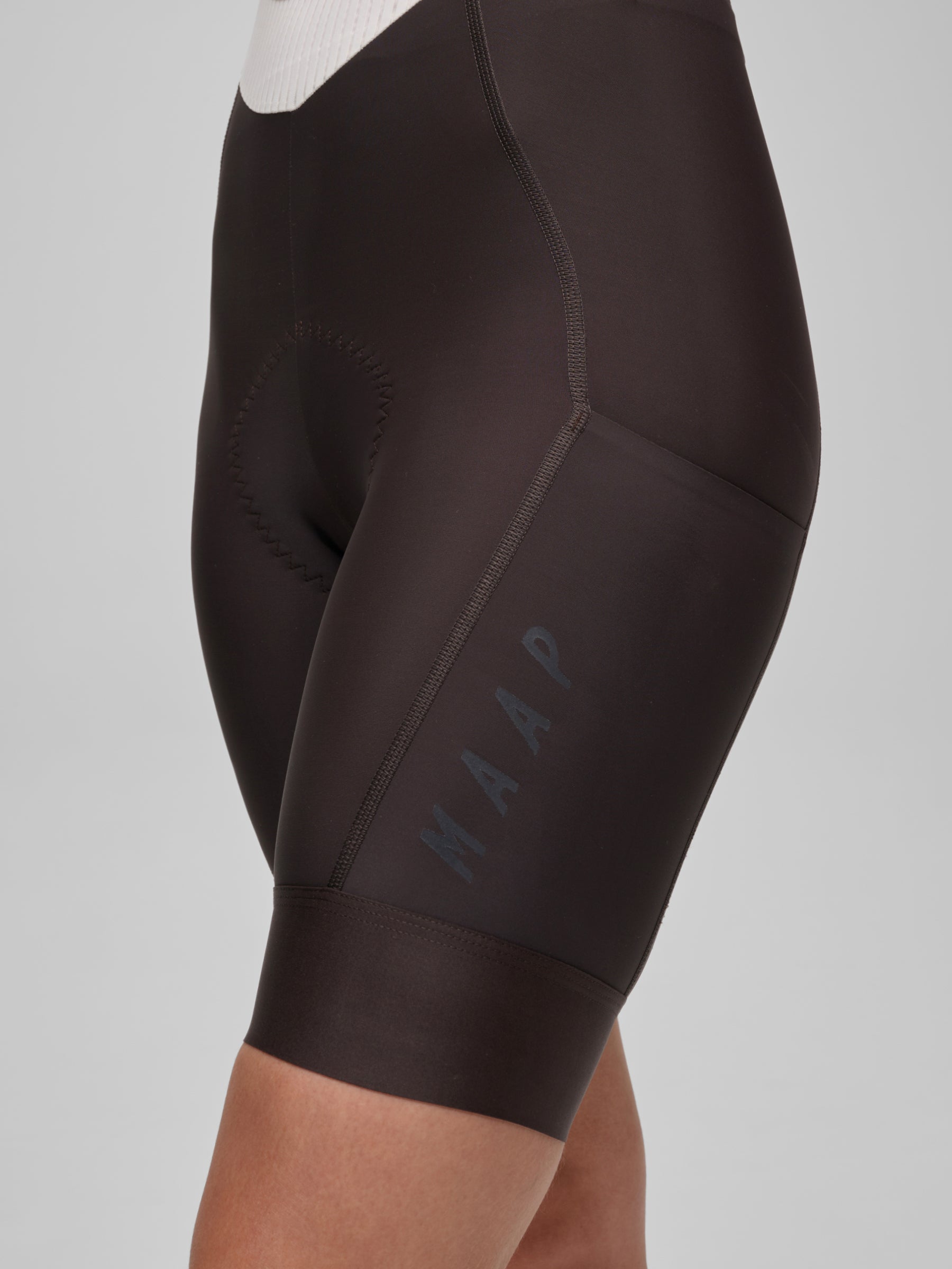 WOMEN'S TEAM BIB EVO CARGO - DARK CHOCOLATE