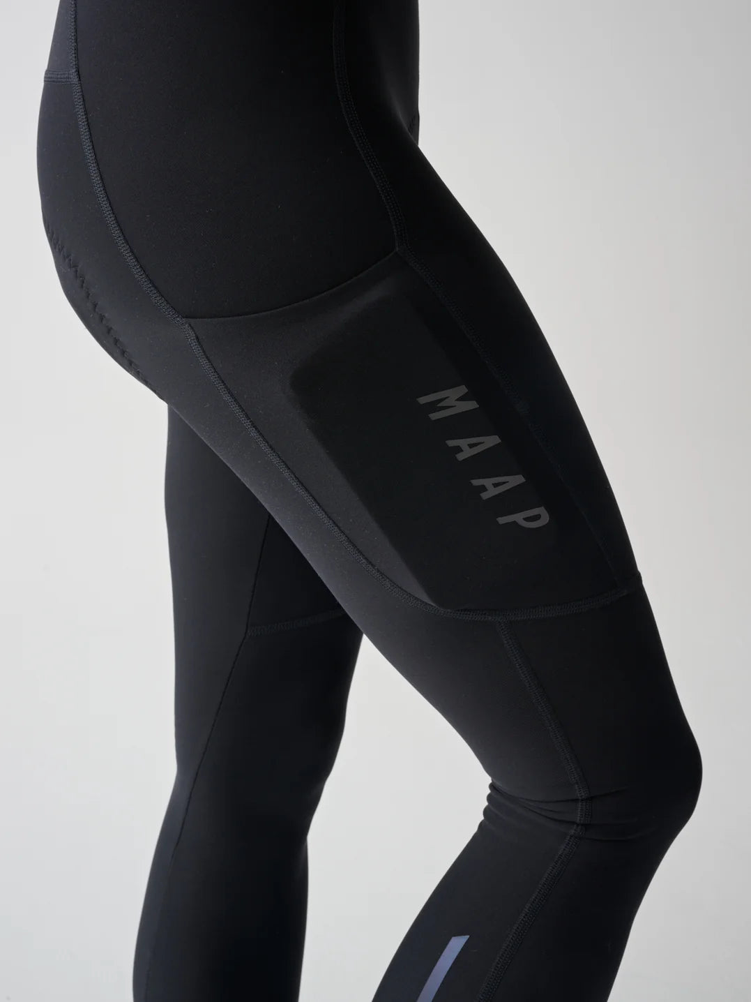 WOMEN'S TEAM BIB EVO THERMAL CARGO TIGHT - BLACK