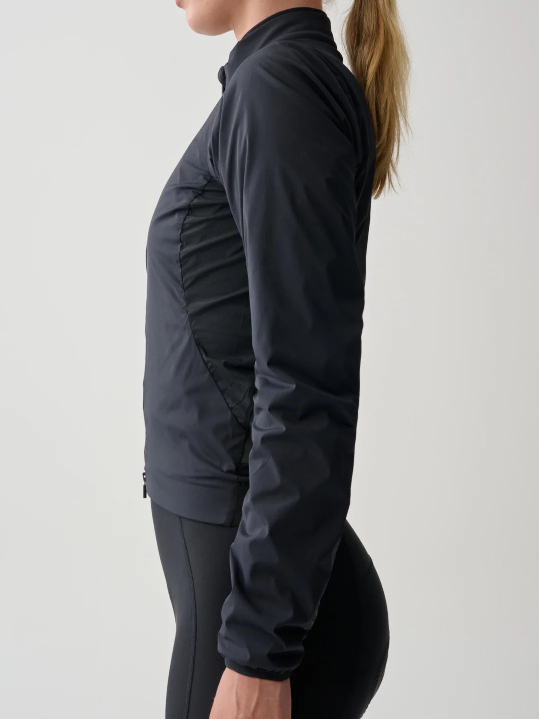 WOMEN'S TEAM FLOW INSULATED JACKET - BLACK