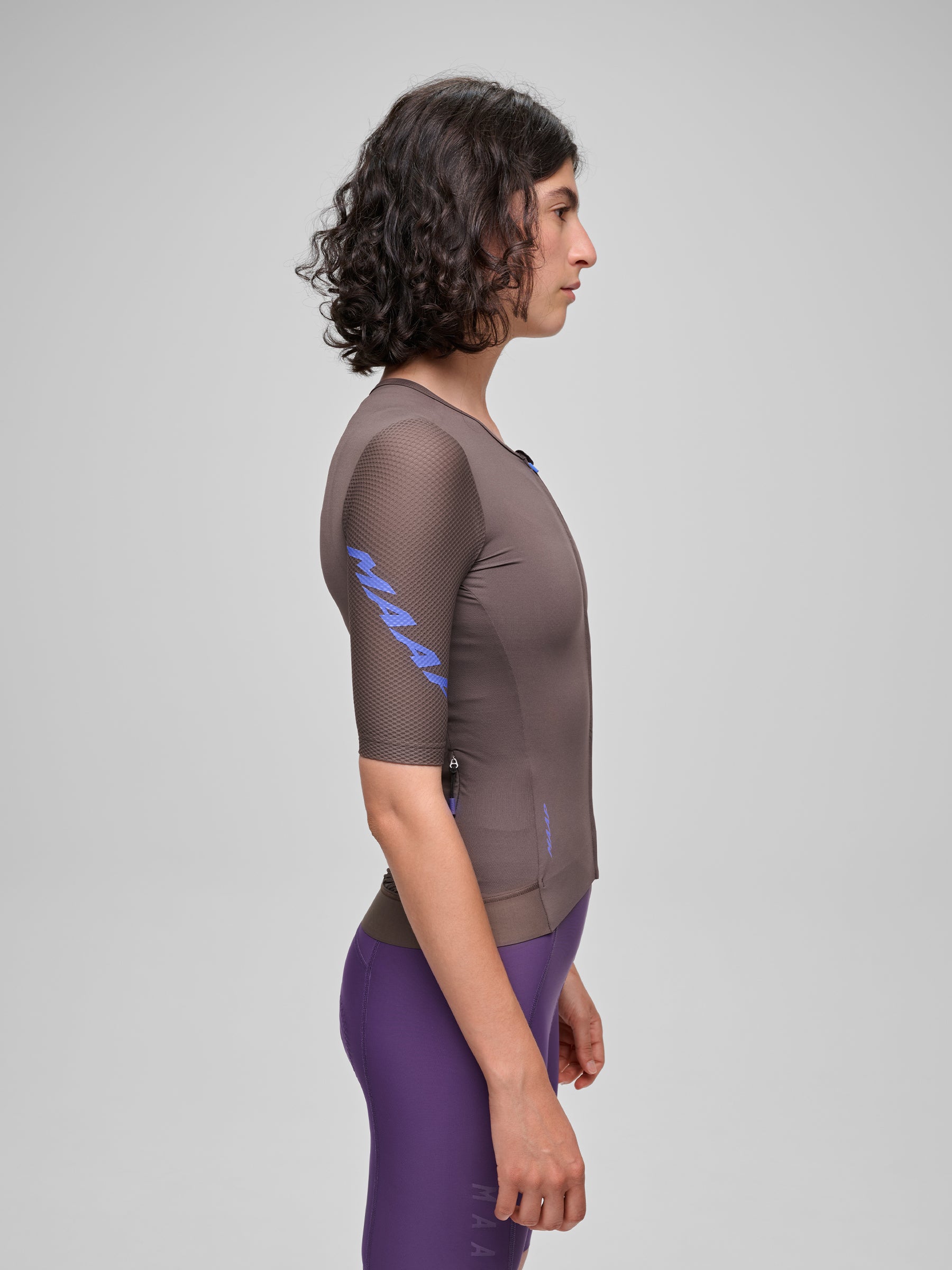 WOMEN'S EMERGE JERSEY -  BROWN UMBER