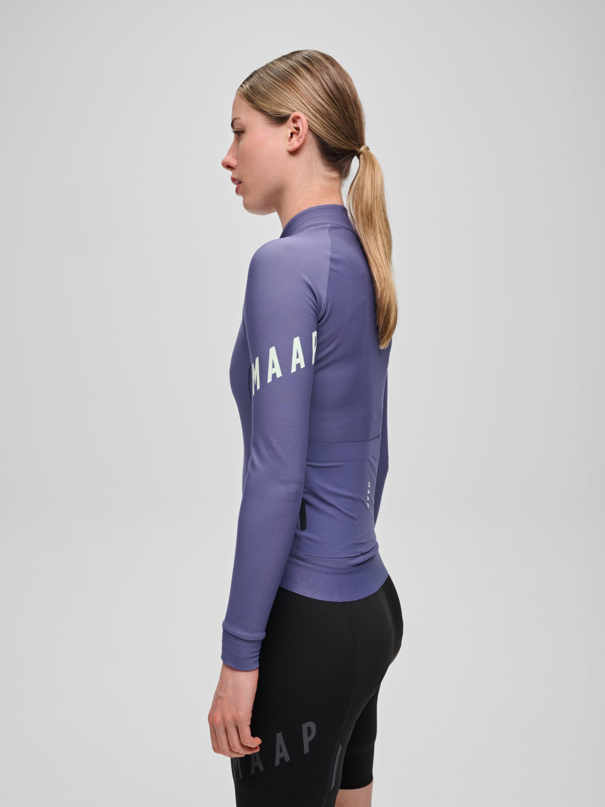 WOMEN'S AEON WINTER THERMAL LS JERSEY - DEEP COBALT