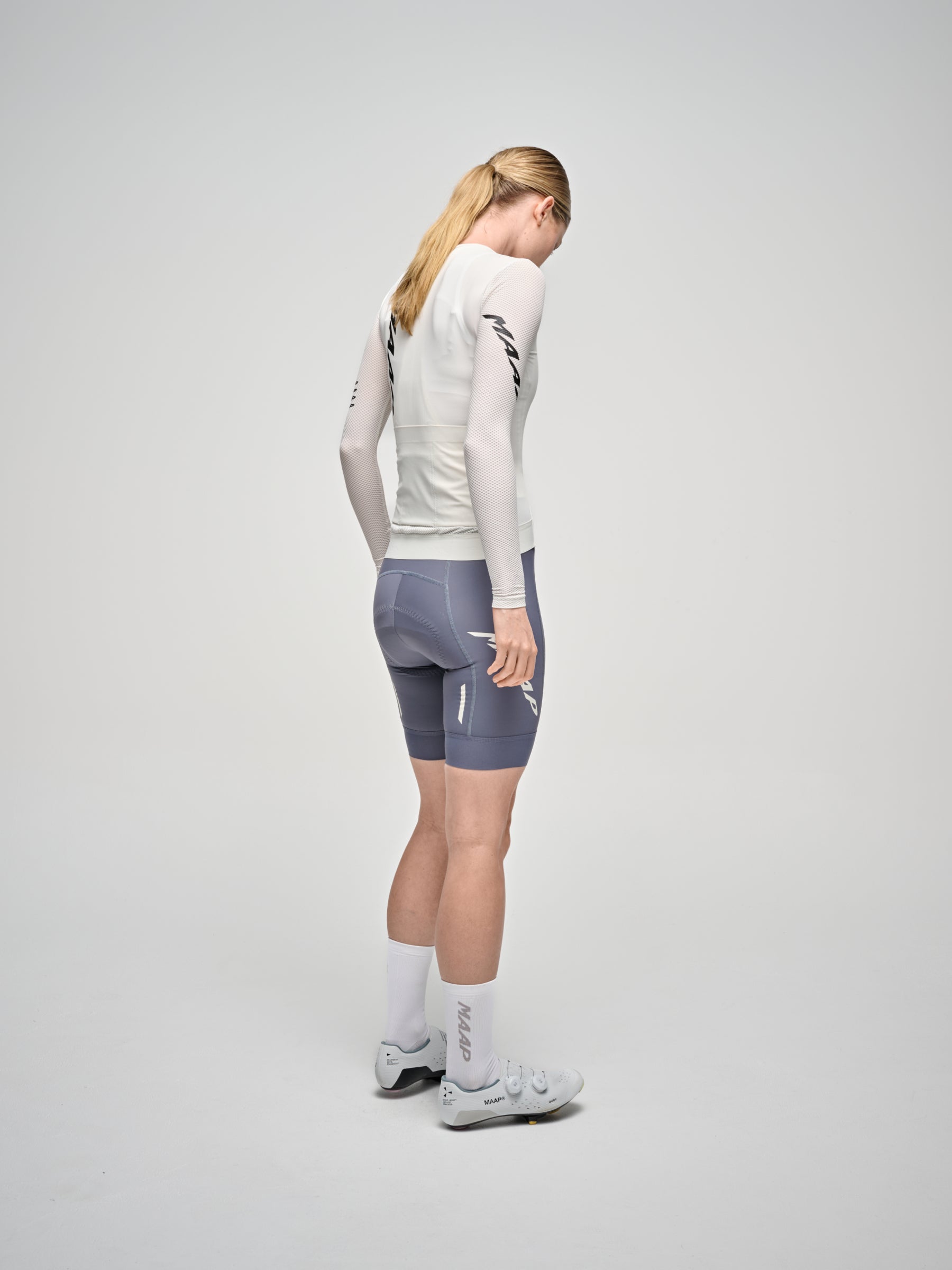 WOMEN'S EMERGE LS JERSEY - VAPOUR