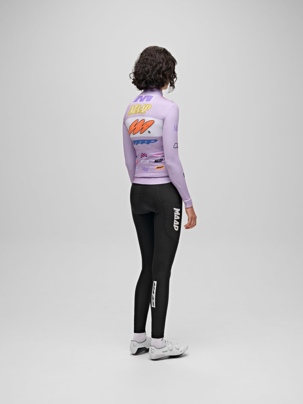 WOMEN'S TEAM THERMAL LS JERSEY - GAMMA DUSTY LAVENDER
