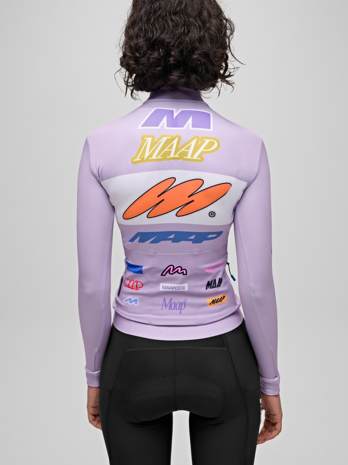 WOMEN'S TEAM THERMAL LS JERSEY - GAMMA DUSTY LAVENDER